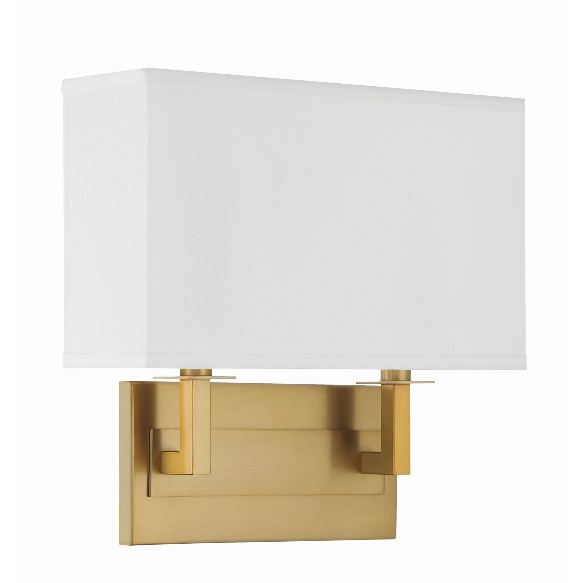 Durham 12.75'' Vibrant Gold Sconce Gold 12.75"W x 12.25"H x 3.75"D
