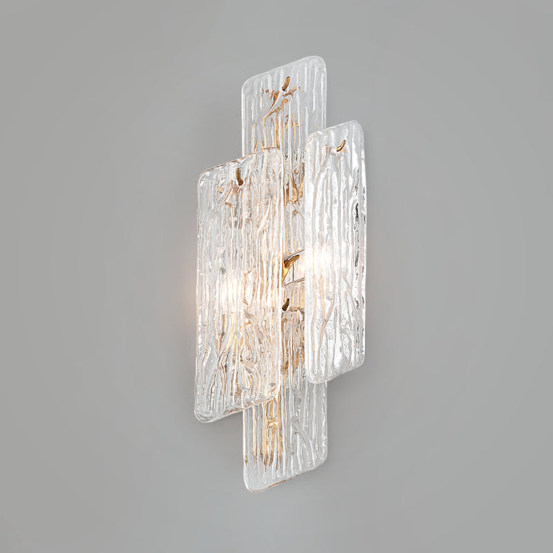 Piemonte 2 Light Wall Sconce in Royal Gold