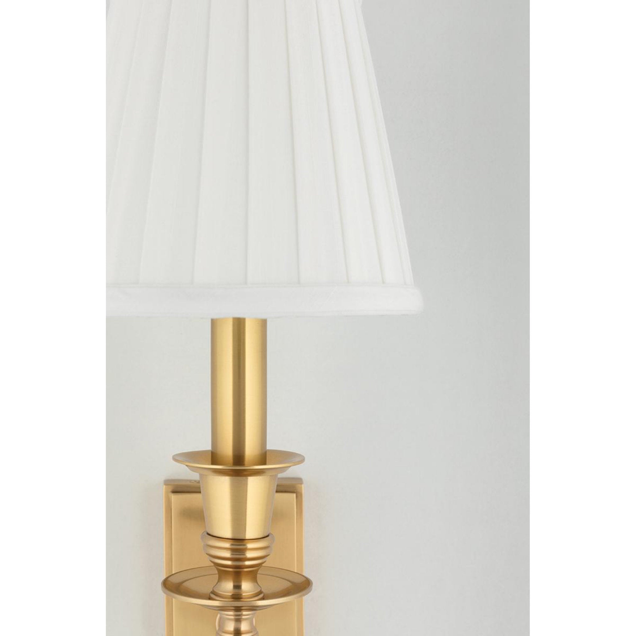 Ludlow 1 Light Wall Sconce in Polished Nickel