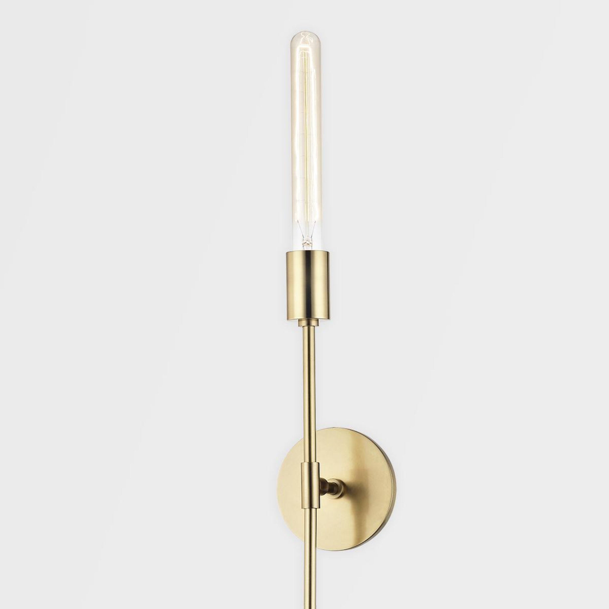 Dylan 1-Light Wall Sconce in Aged Brass