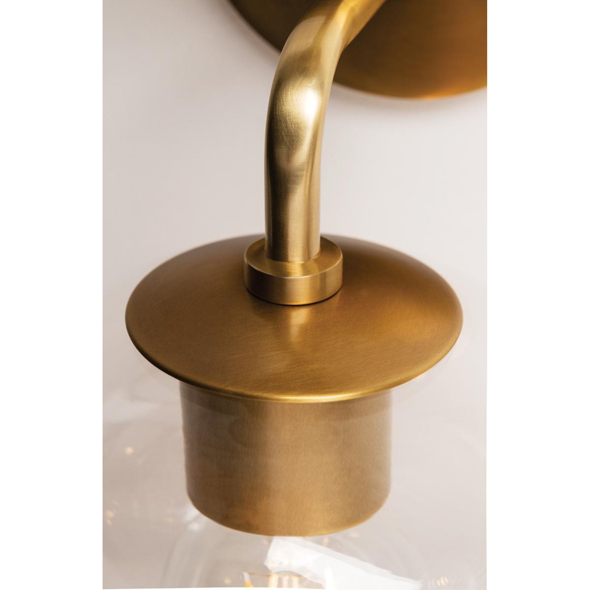 Margot 1-Light Pendant in Aged Brass
