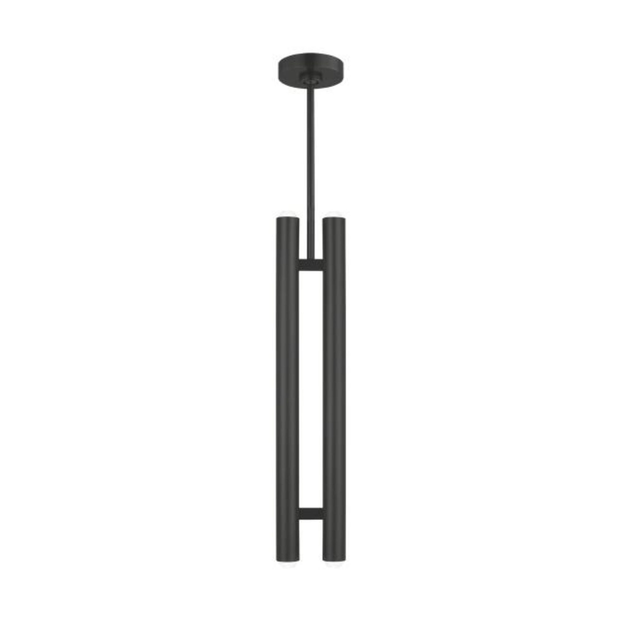 Ebell 2 Light Pendant Line-Voltage Pendants/Suspension 2-Light LED 2700K Dark Bronze by Kelly Wearstler