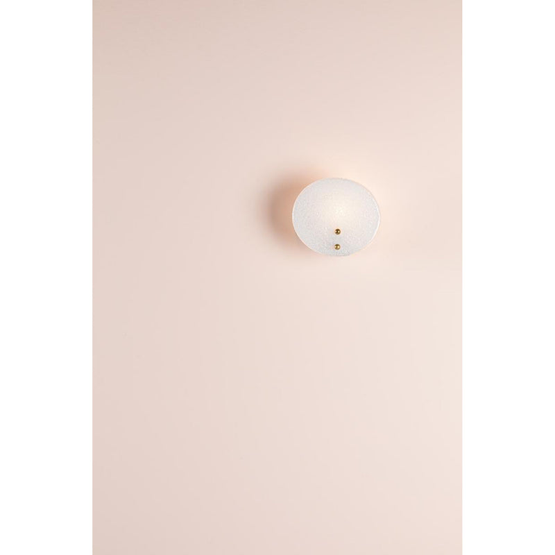 Giselle 1 Light Wall Sconce in Aged Brass