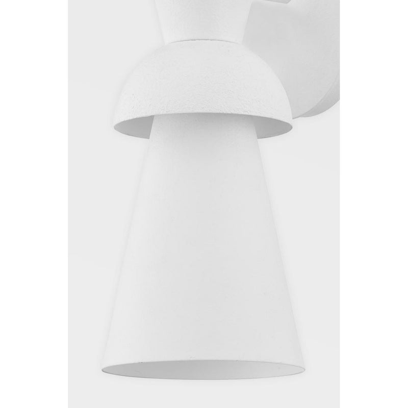 Florence 1 Light Pendant in Gesso White
