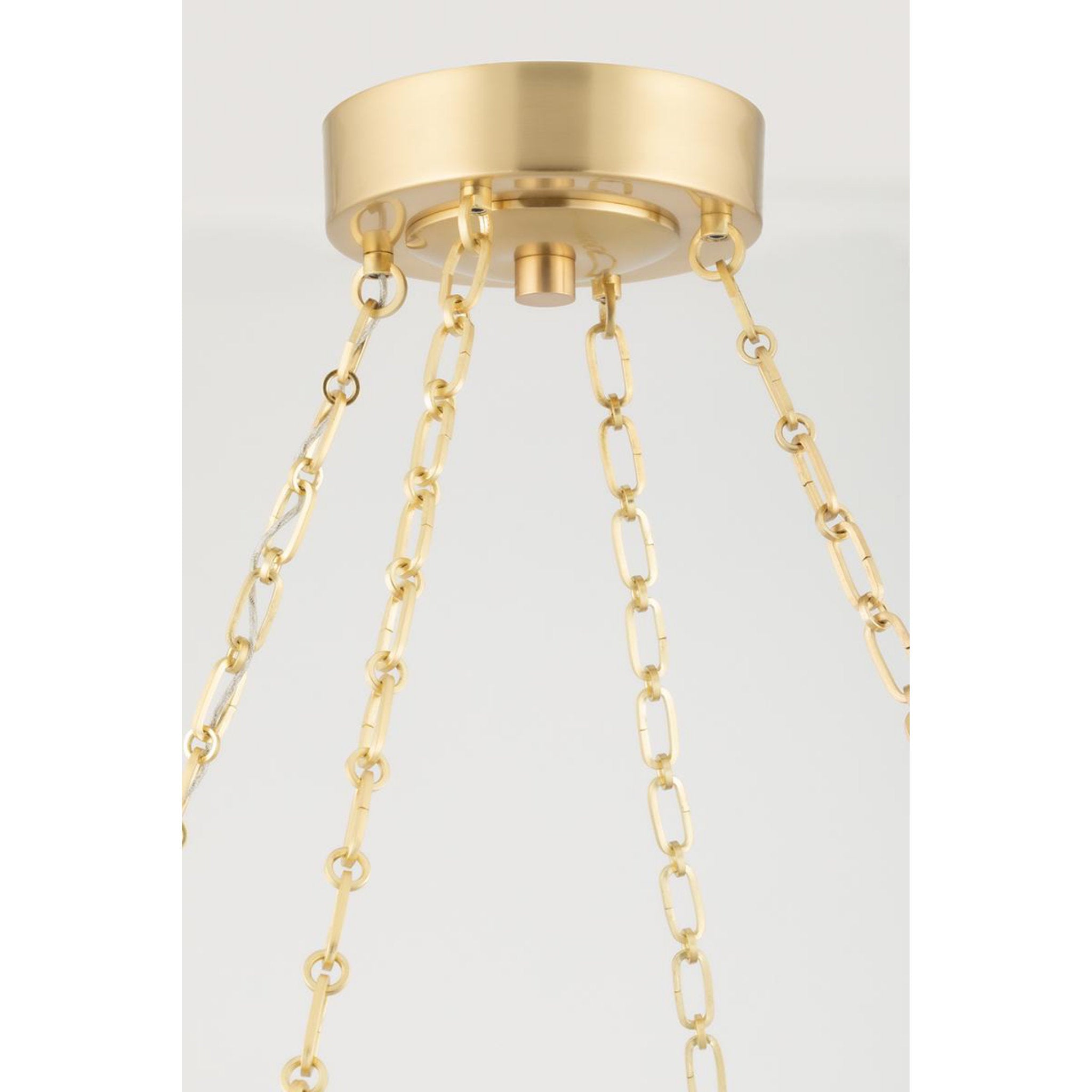 Lindley 6 Light Bath and Vanity in Aged Brass