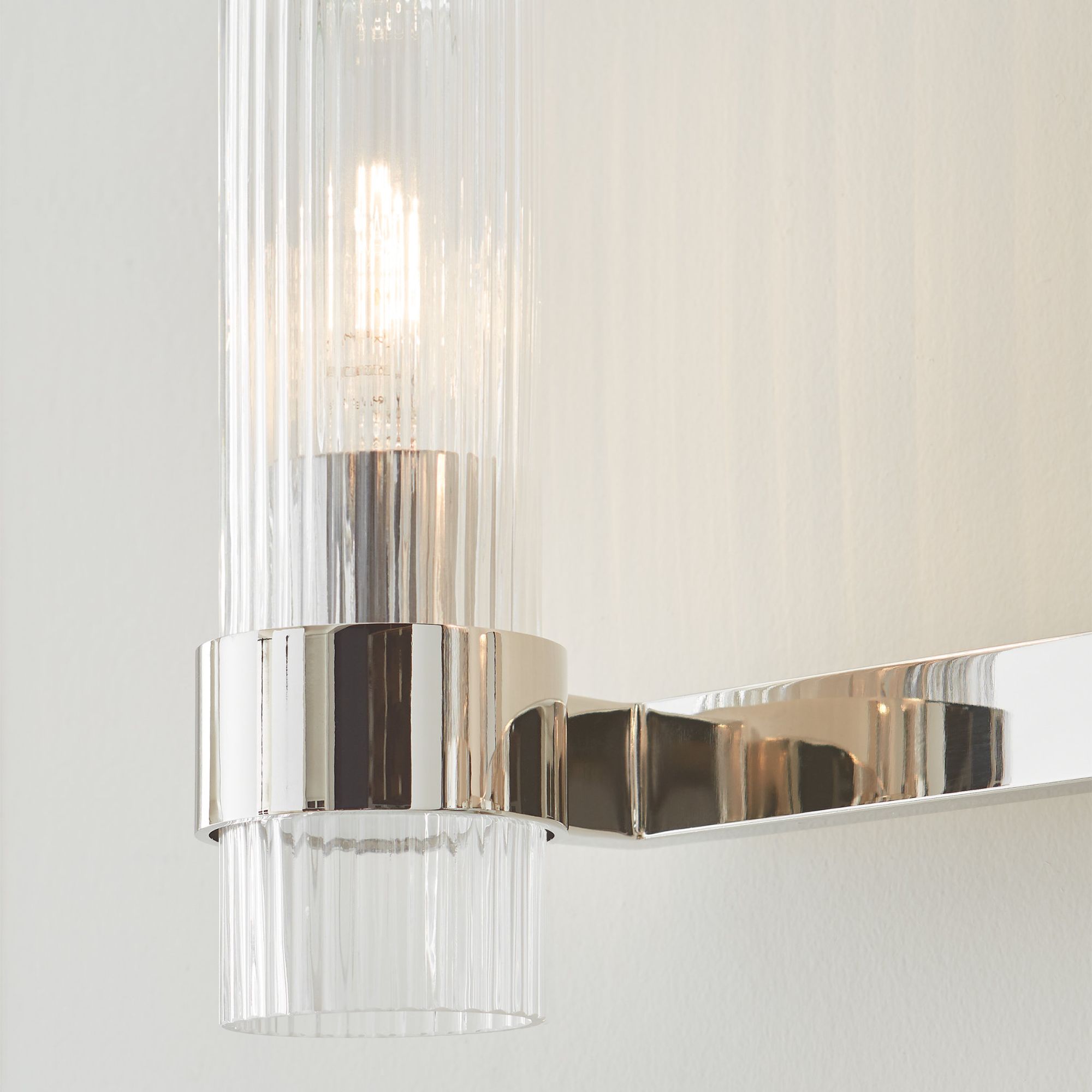 Chapman & Myers Geneva 3 - Light Vanity in Polished Nickel