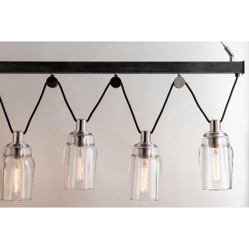 Citizen 5 Light Linear in Graphite And Polished Nickel