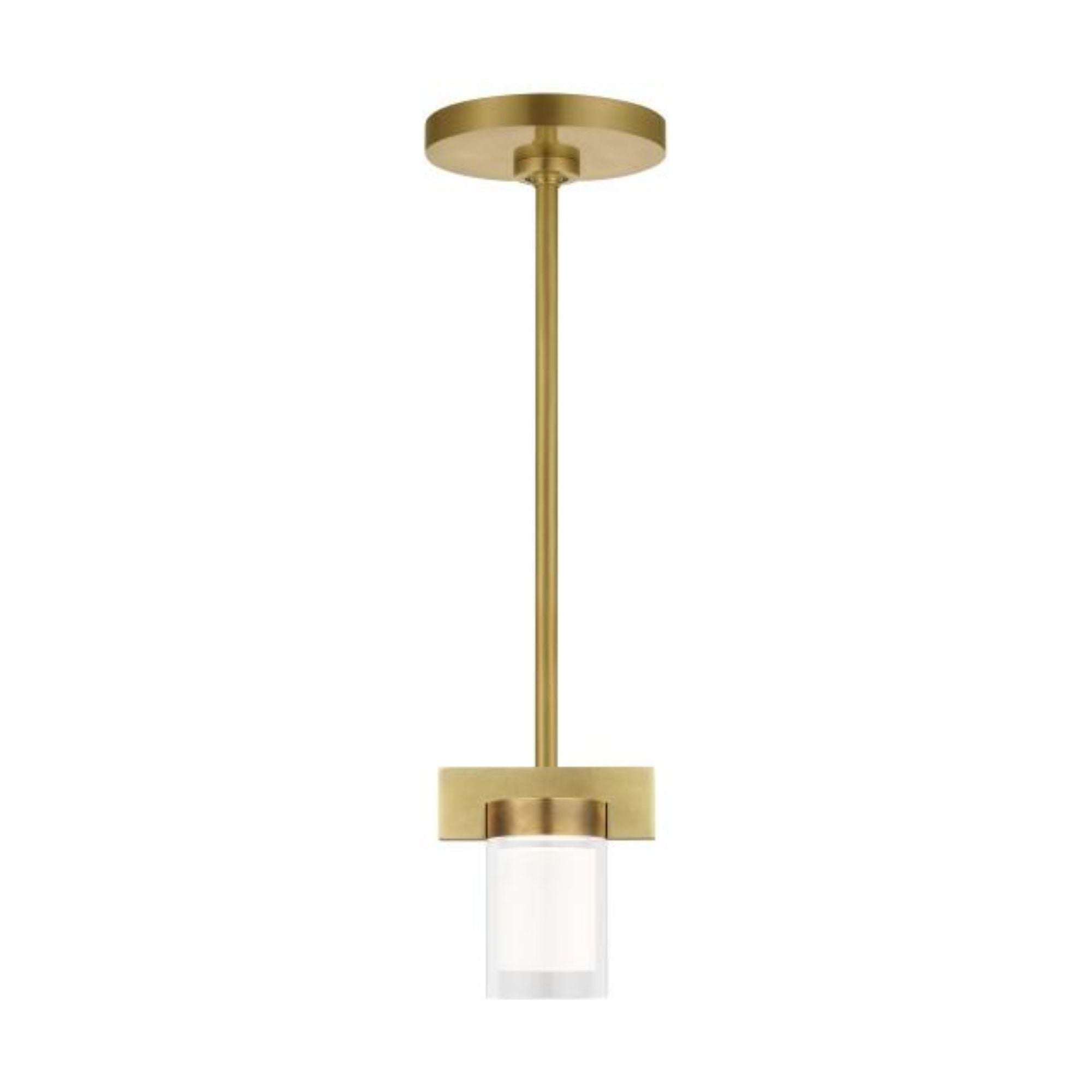 Esfera Small Pendant ESSENCE 1-Light LED 2700K Natural Brass by Kelly Wearstler