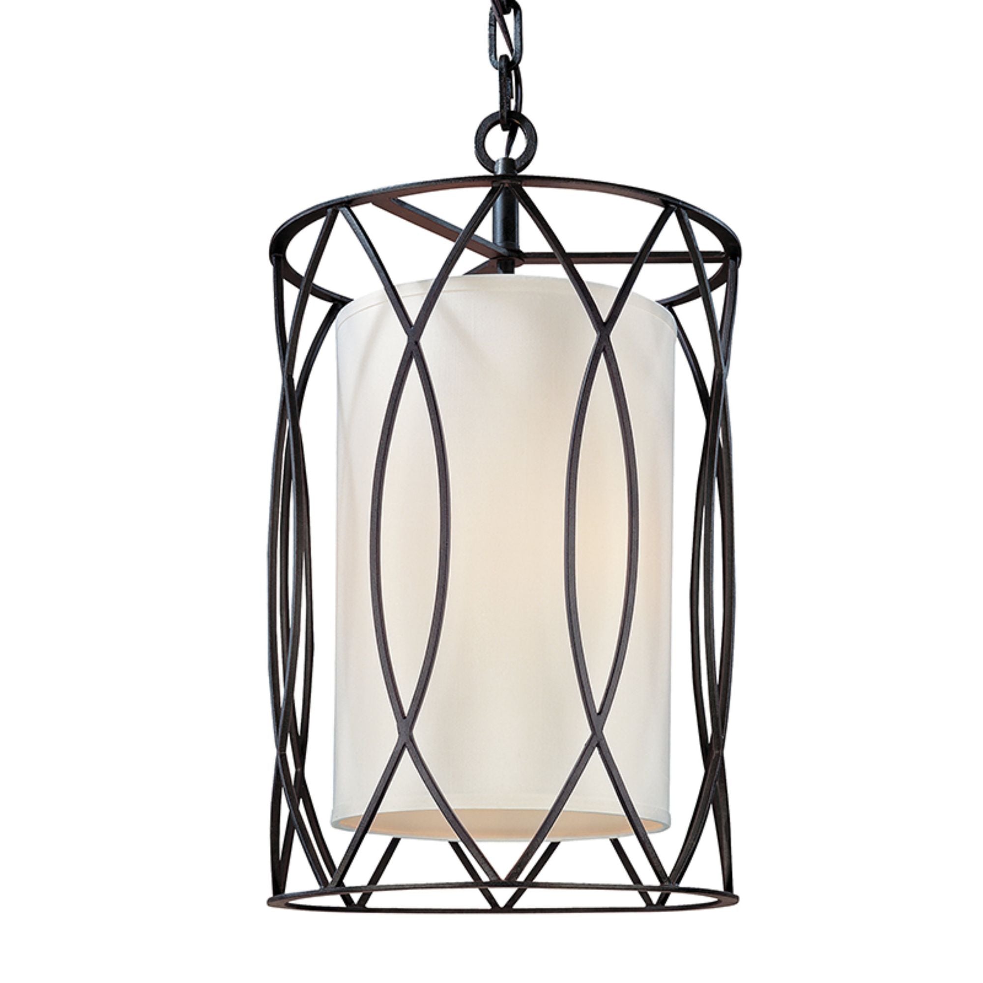 Sausalito Pendant 3-Light LED in  Textured Iron 13L x 13W x 22H