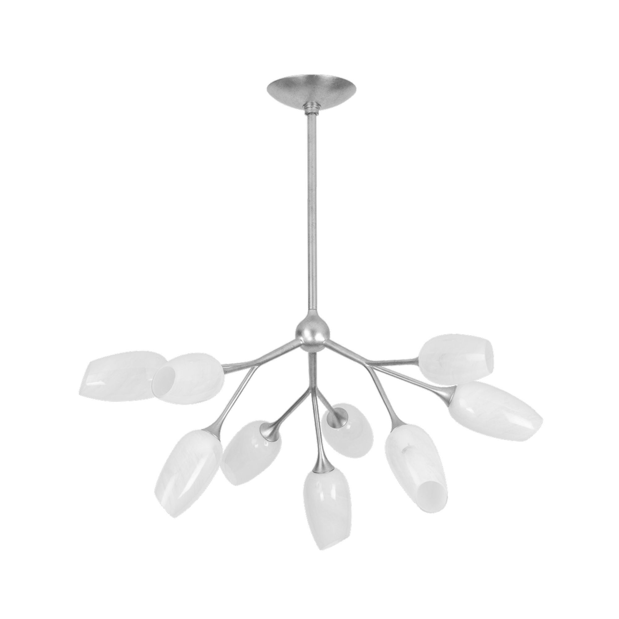 Aldean 9-Light Chandelier in Vintage Gold Leaf 34W x 15.25H