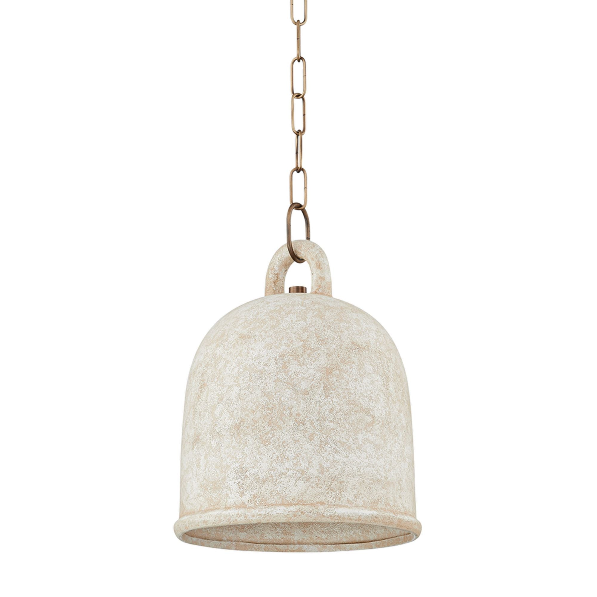 Relic Pendant 1-Light LED in  Patina Brass 15L x 12.25W x 15H