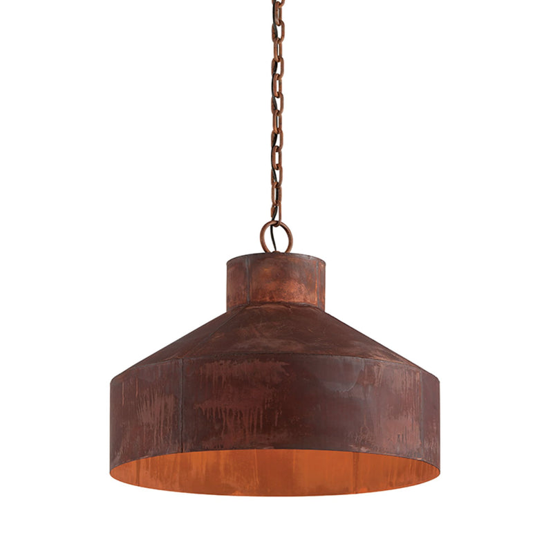 Rise &Amp; Shine 4 Light Chandelier in Rust Patina