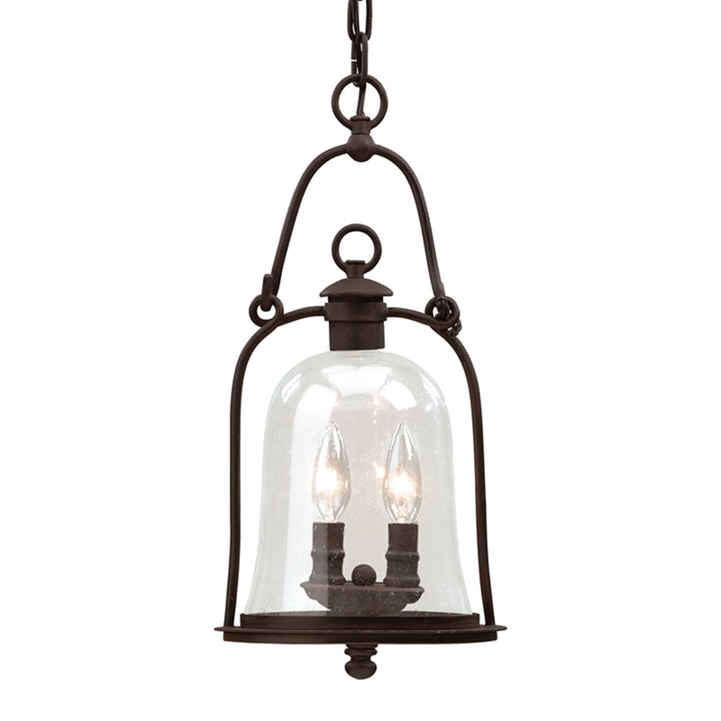 Owings Mill 2 Light Lantern in Natural Bronze