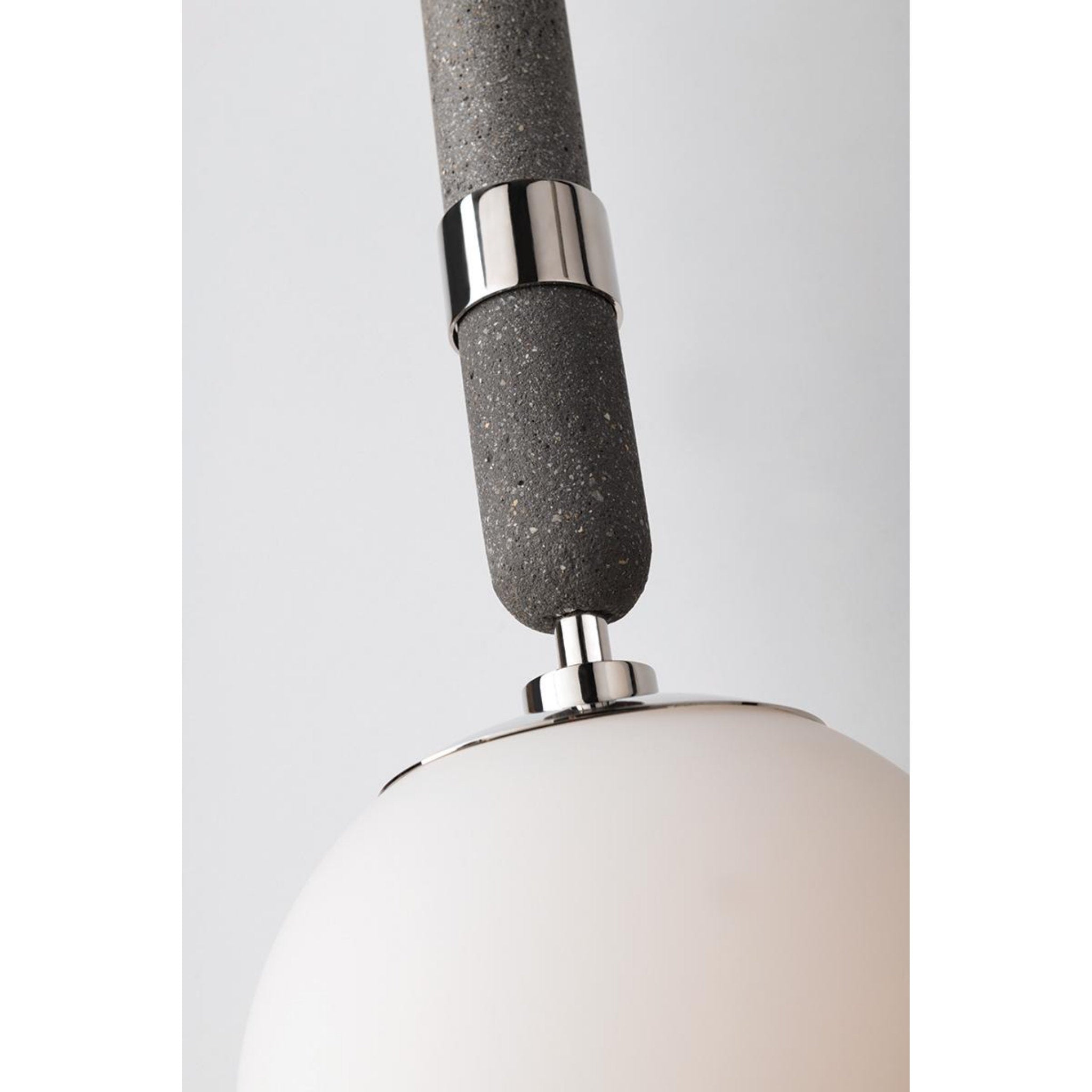 Brielle 1-Light Pendant in  Aged Brass 5.75L x 9.5W x 26.75H