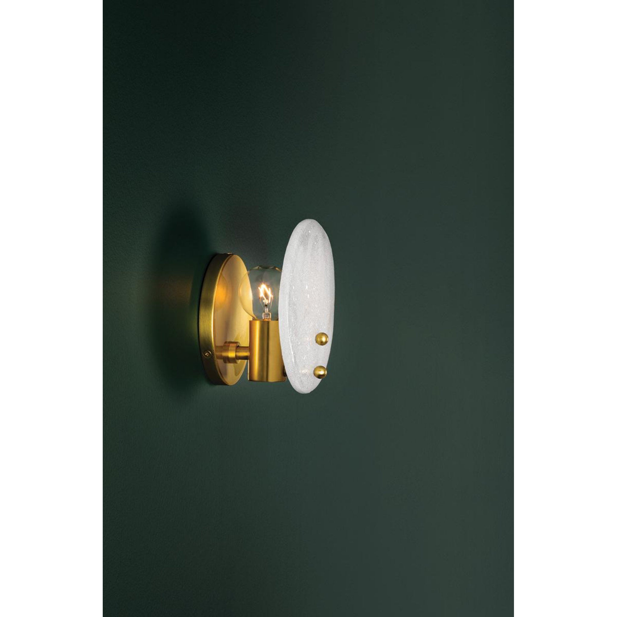 Giselle 1-Light Wall Sconce in Old Bronze