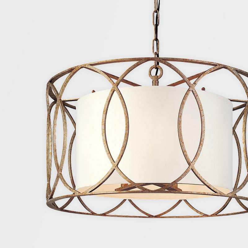 Sausalito 3 Light Pendant in Deep Bronze