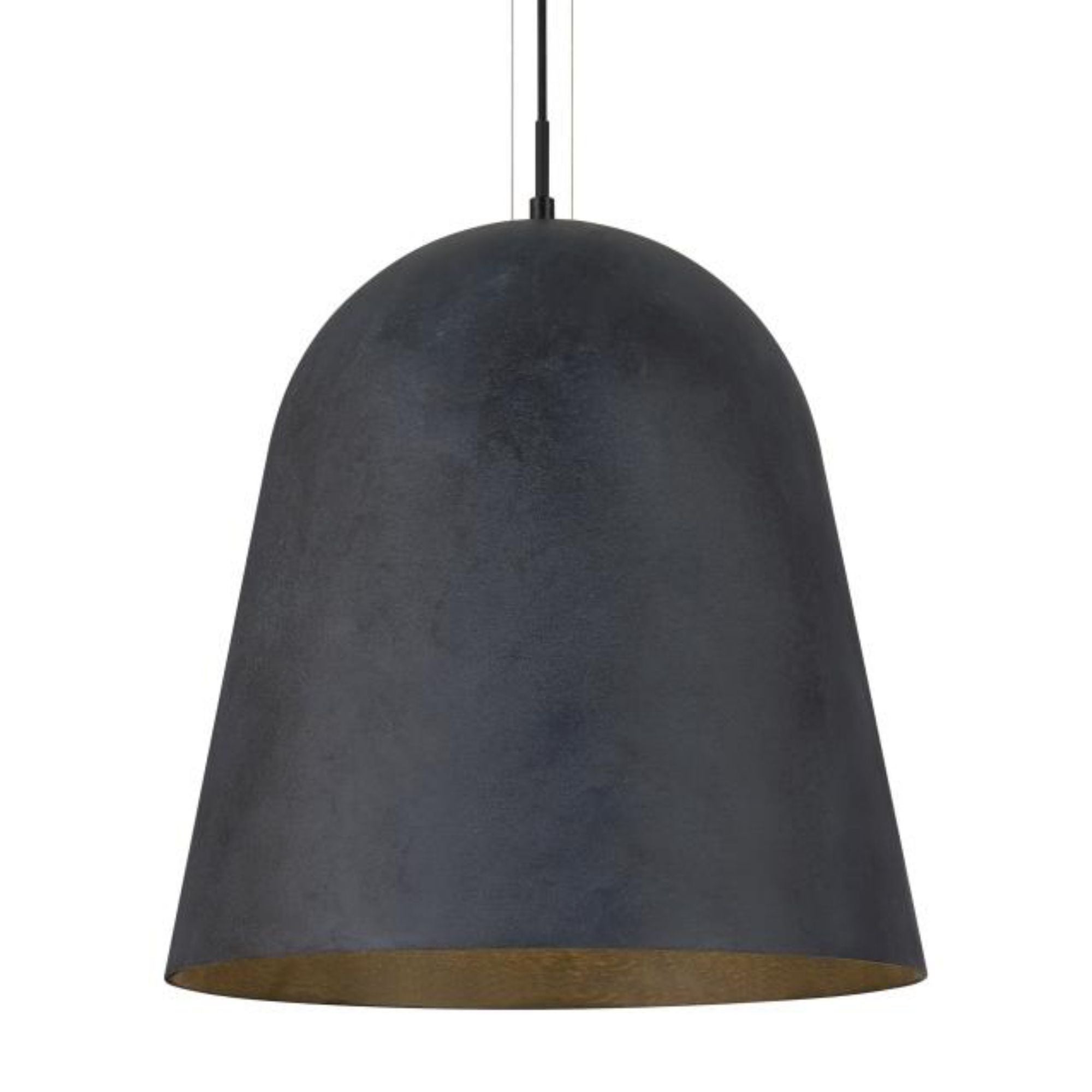Fett Pendant Line-Voltage Pendants/Suspension 1-Light Weathered Zinc by Sean Lavin