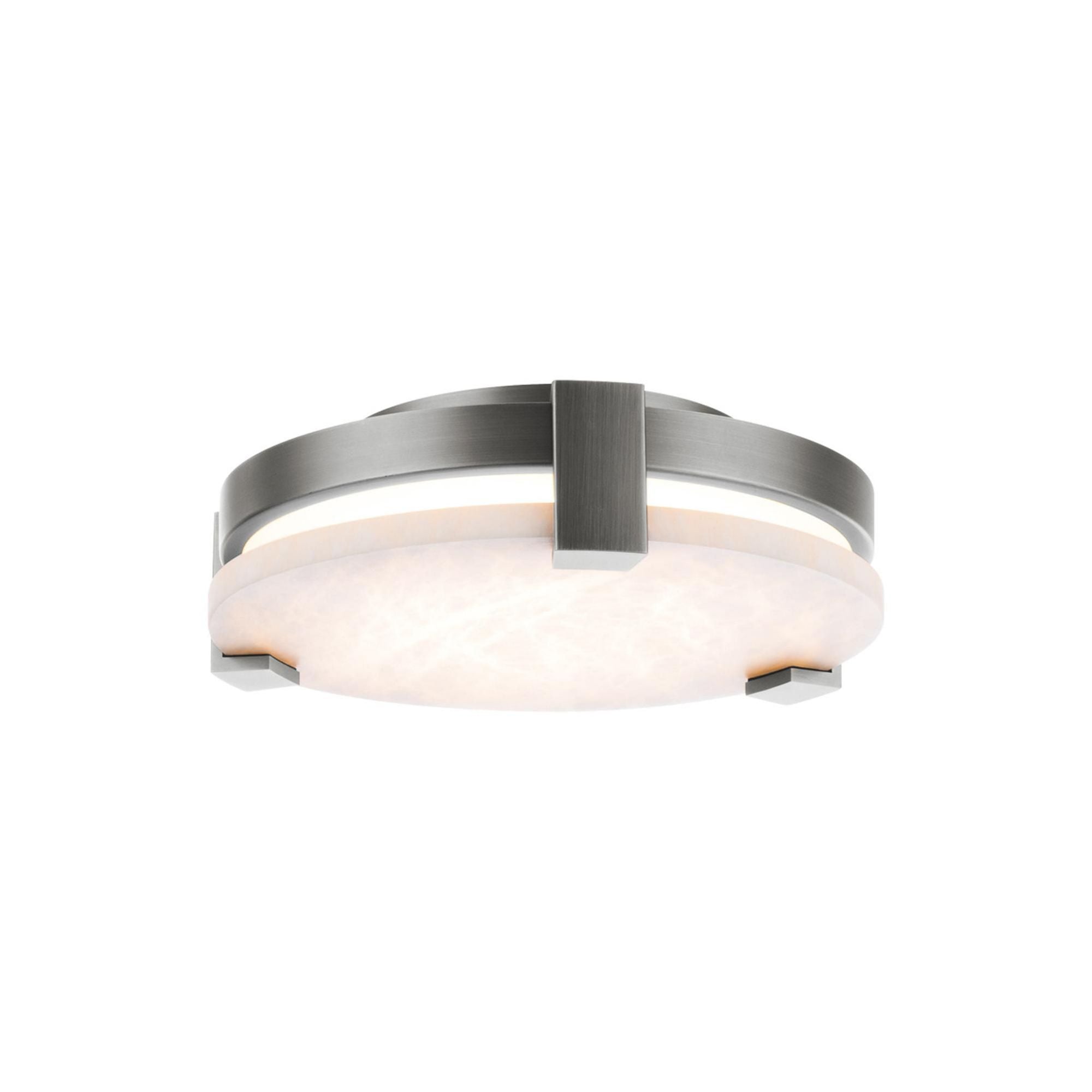 Catalonia 11in LED Flush Mount 3000K in Antique Nickel