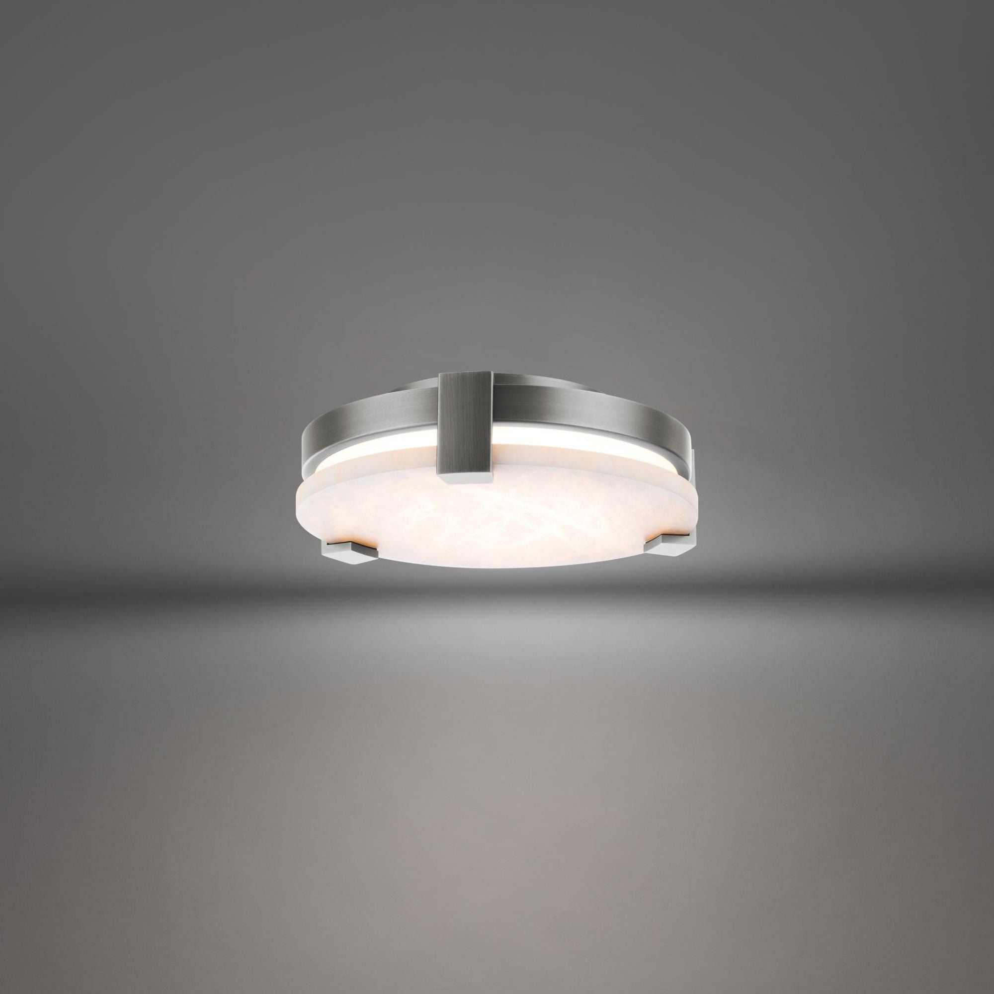 Catalonia 11in LED Flush Mount 3000K in Antique Nickel