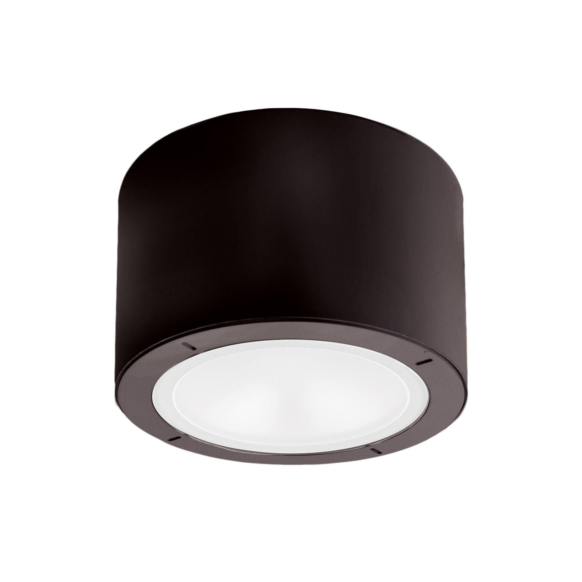 Vessel 5.5in LED Outdoor Flush Mount 2700K in Bronze