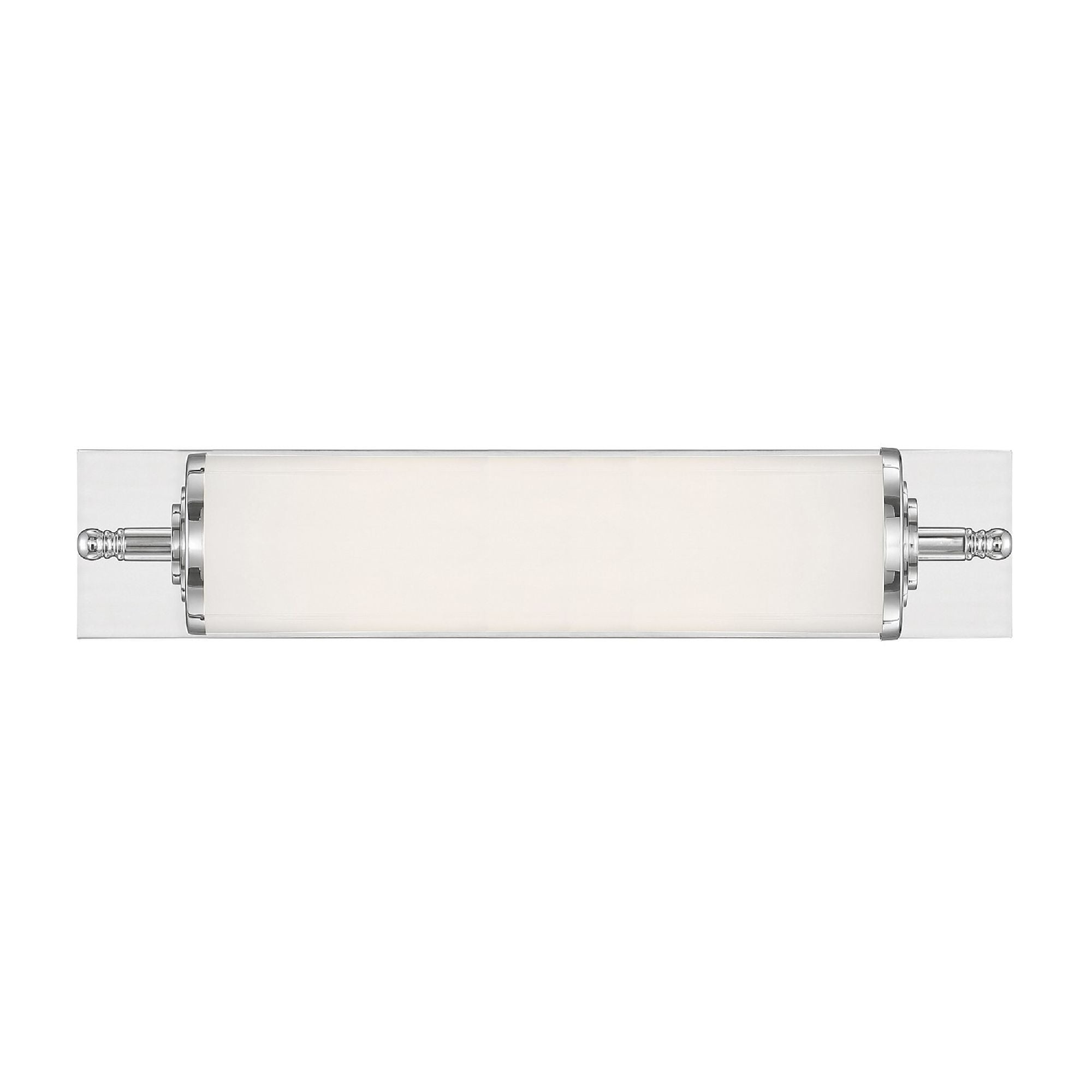 Foster 5'' LED Polished Chrome Bathroom Vanity Silver 5"W x 24"H x 6"D