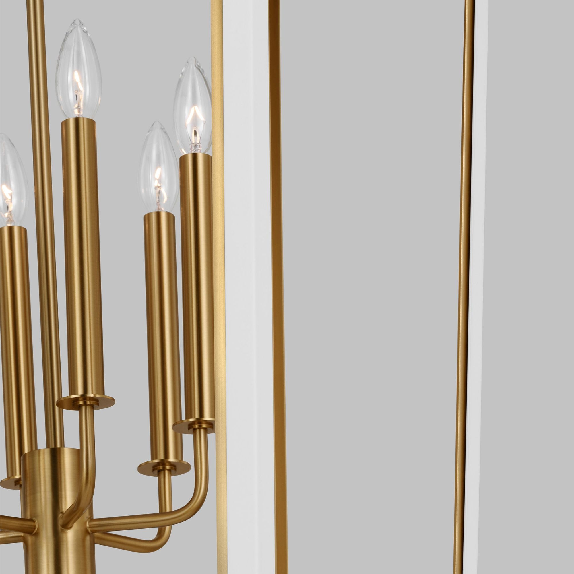 Alexa Hampton Curt Large Lantern in Matte White