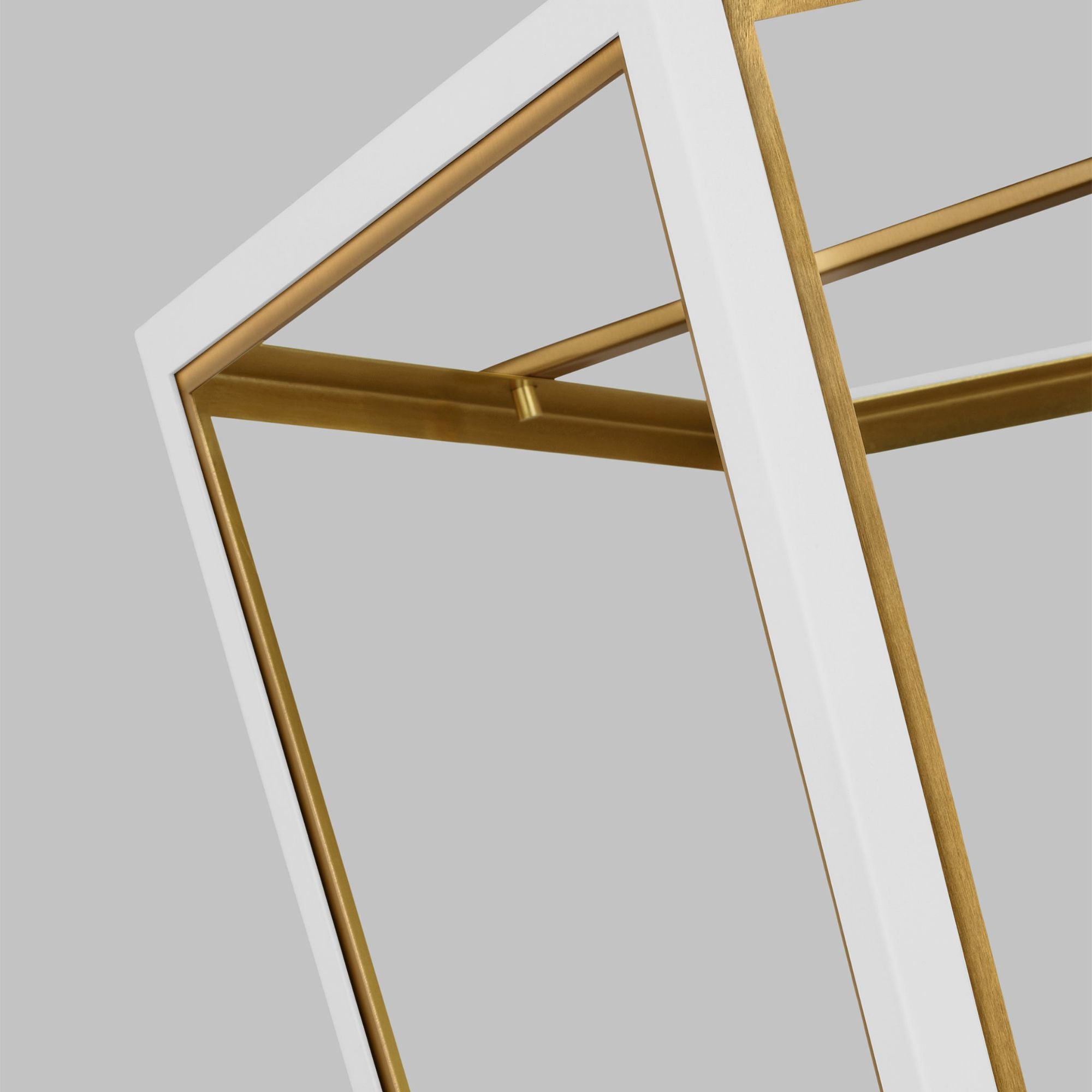 Alexa Hampton Curt Large Lantern in Matte White