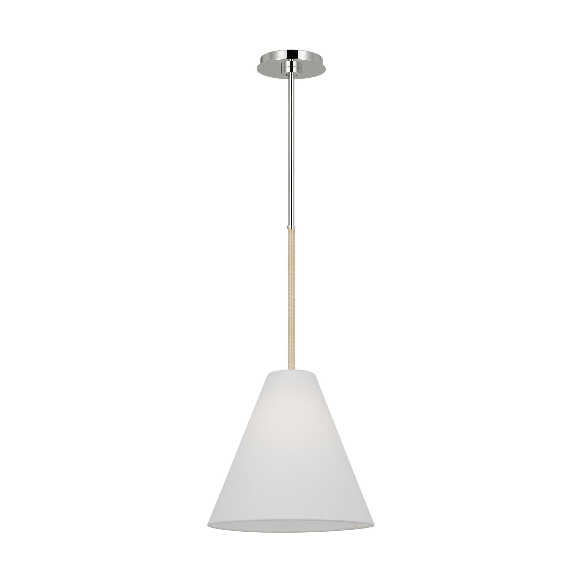 AERIN Remy Small Pendant in Polished Nickel