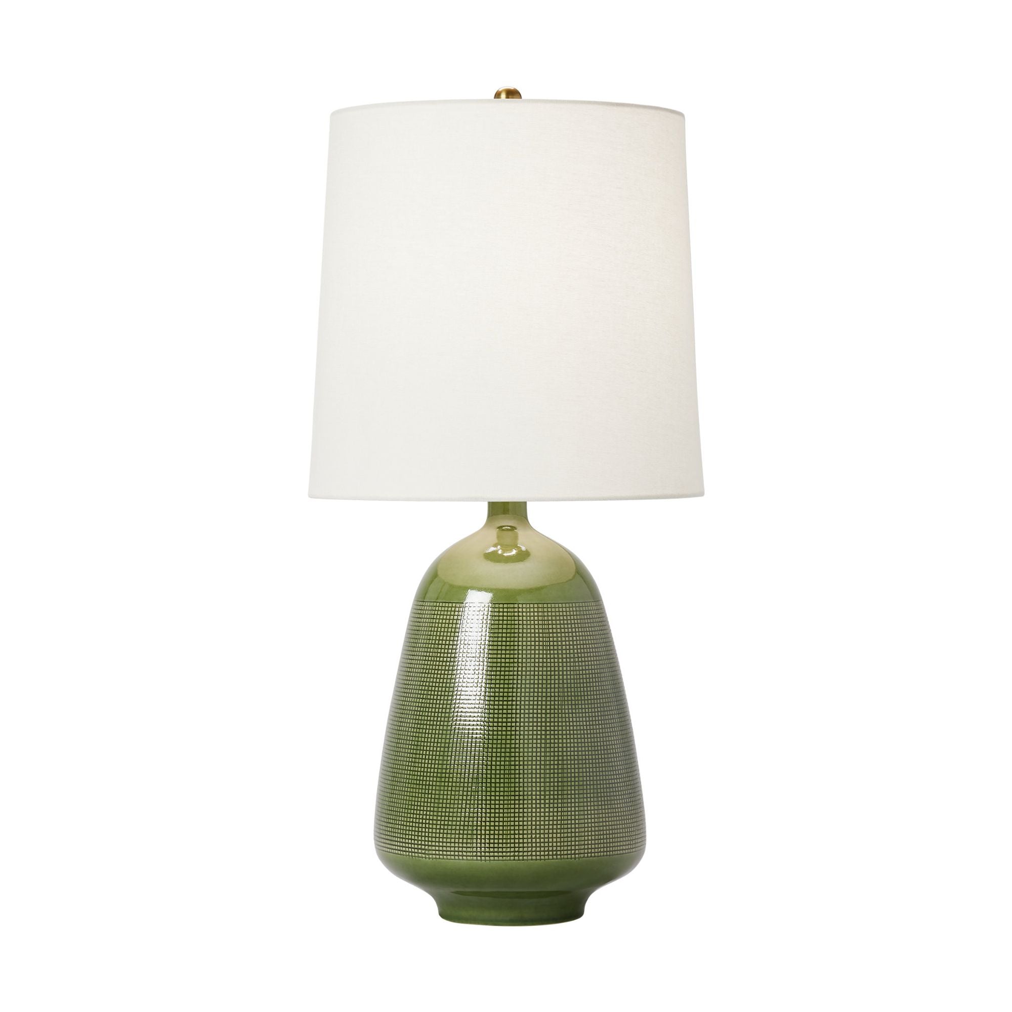 AERIN Ornella Medium Table Lamp in Green