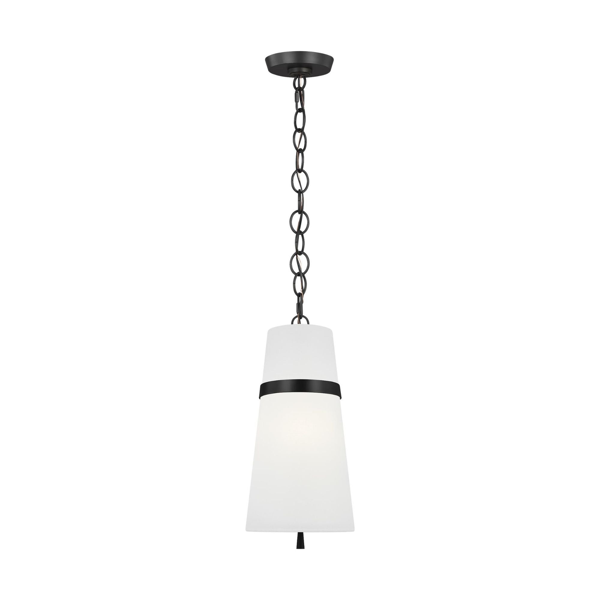 Alexa Hampton Cordtlandt Small Pendant in Aged Iron