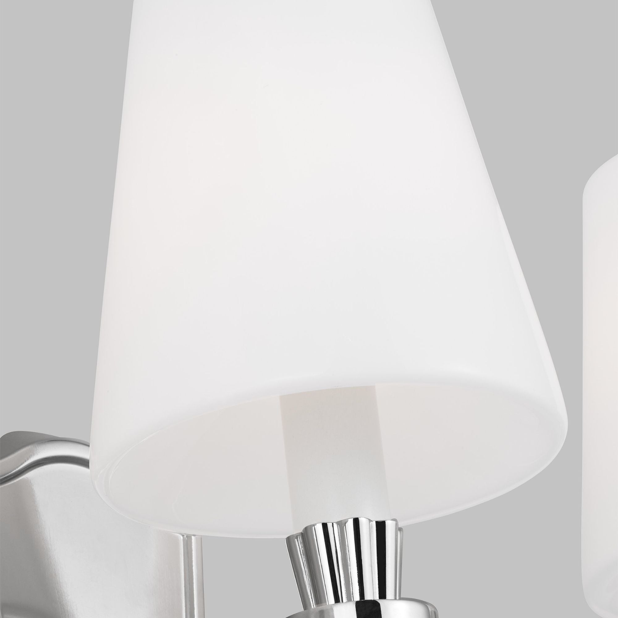 Alexa Hampton Paisley Three Light Vanity in Polished Nickel