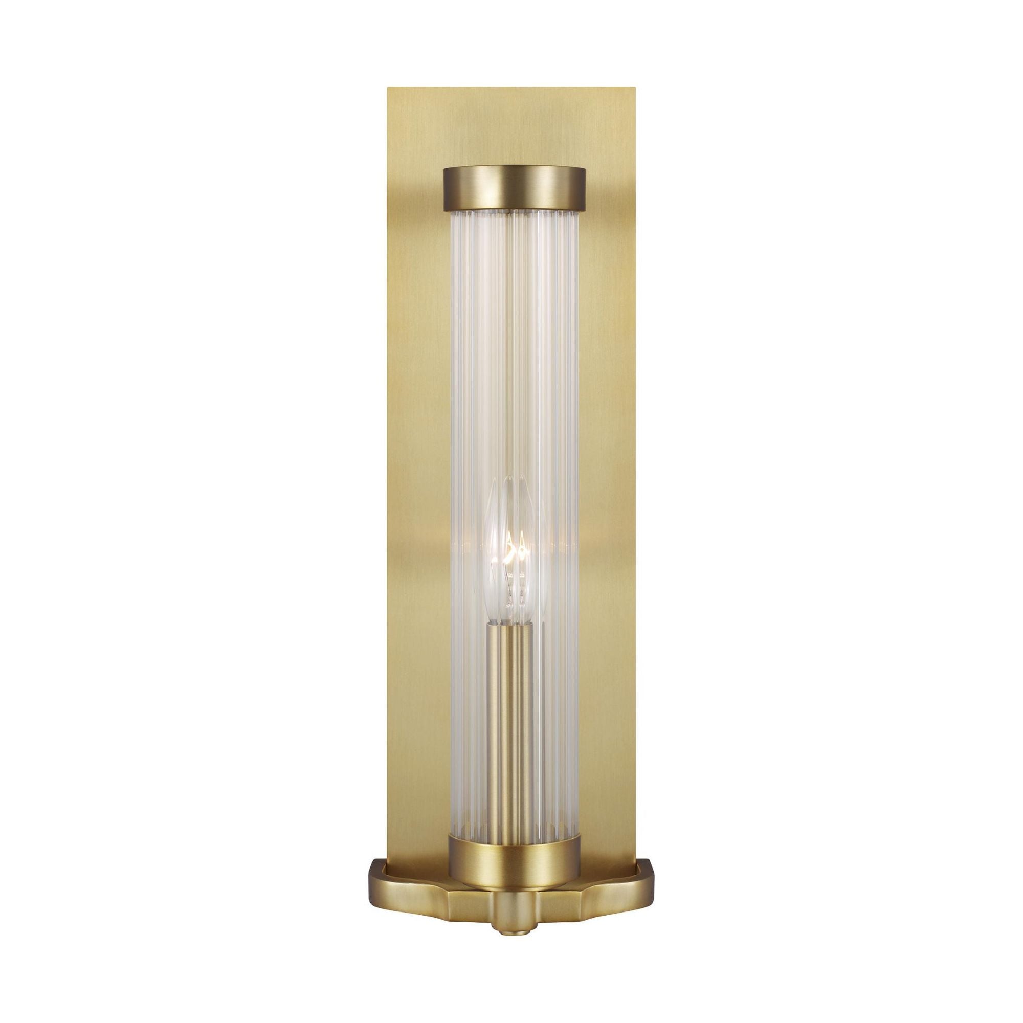 Alexa Hampton Demi Sconce in Burnished Brass