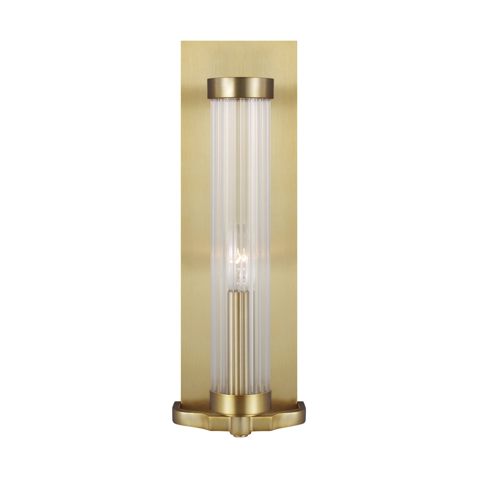 Alexa Hampton Demi Sconce in Burnished Brass