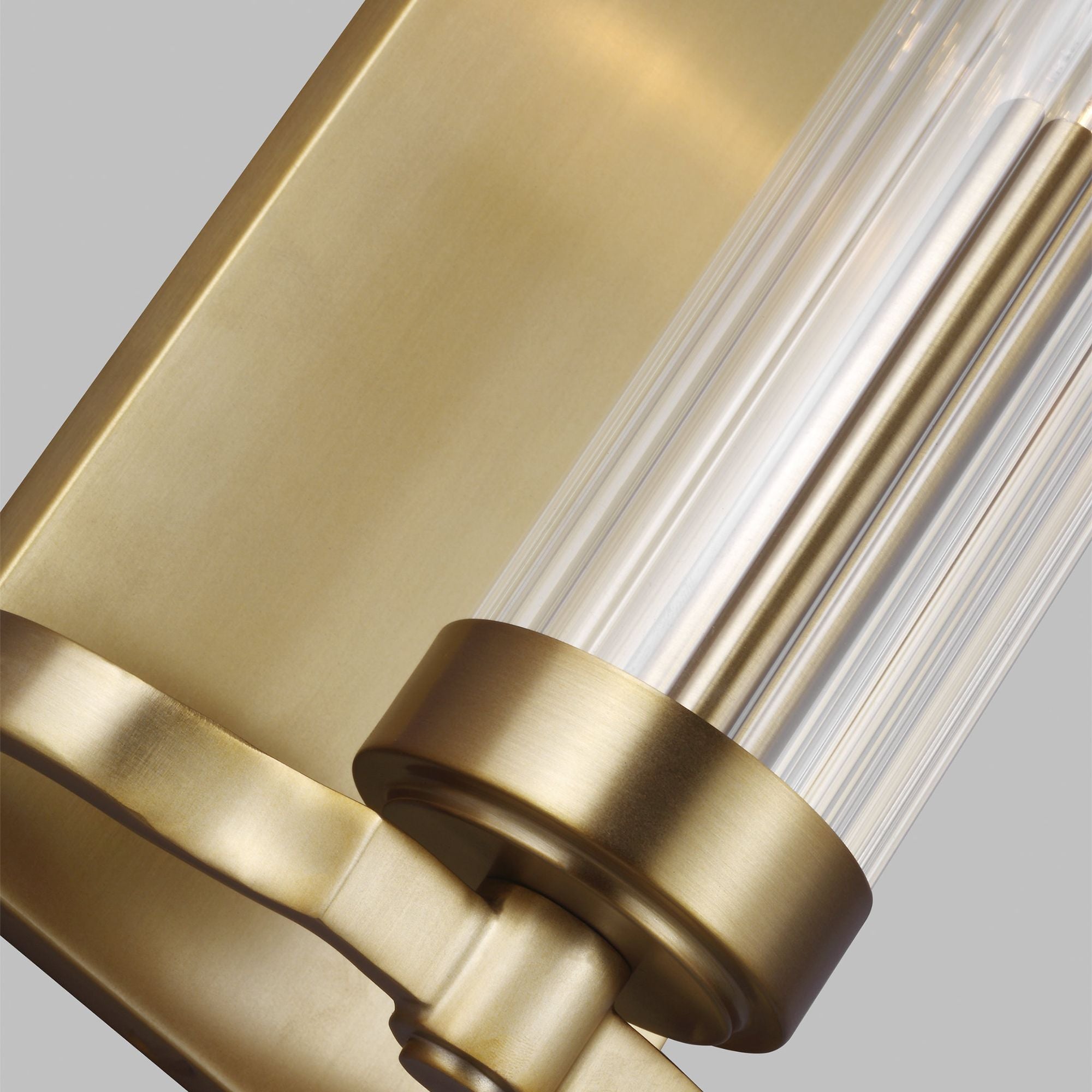 Alexa Hampton Demi Sconce in Burnished Brass