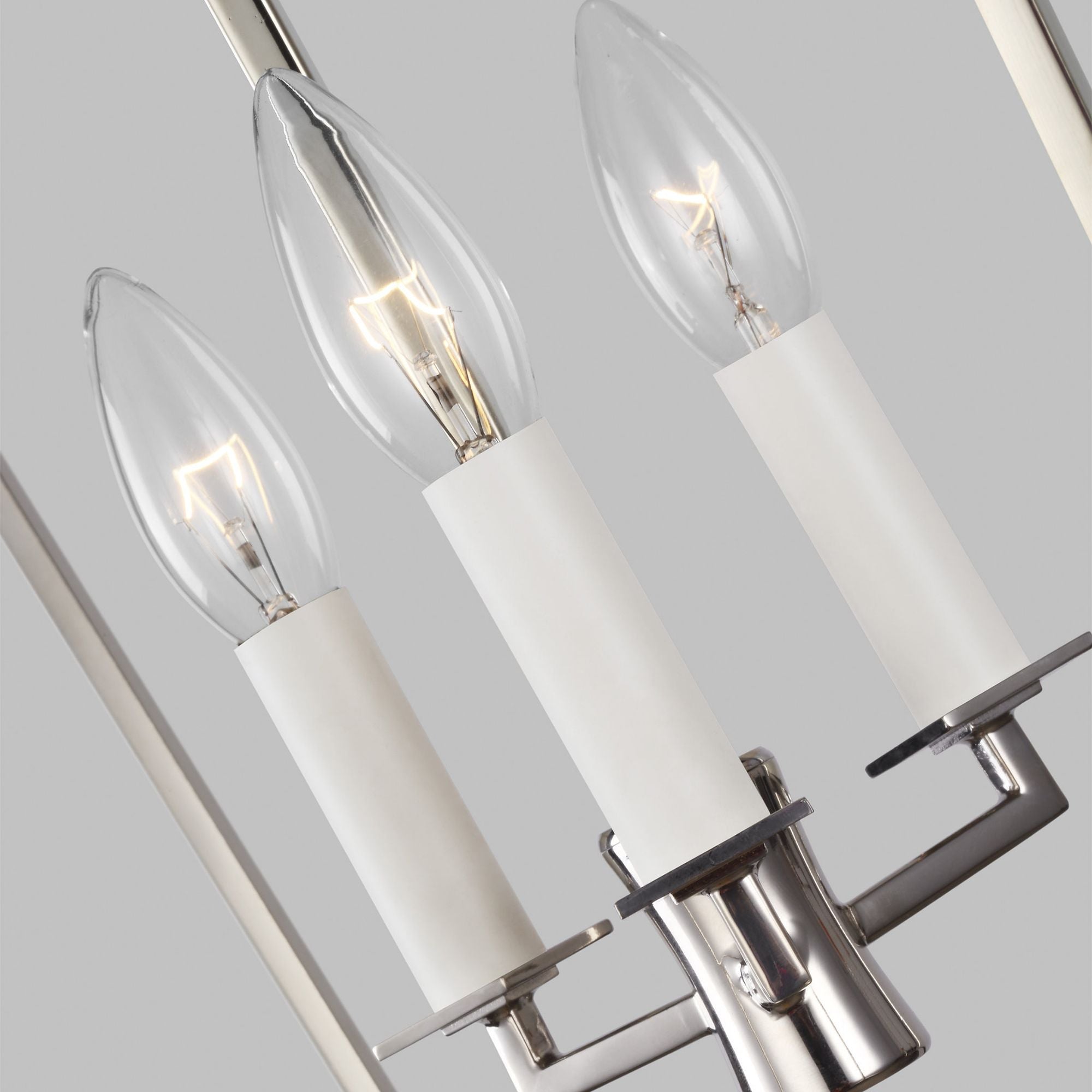 Chapman & Myers Southold Small Lantern in Polished Nickel