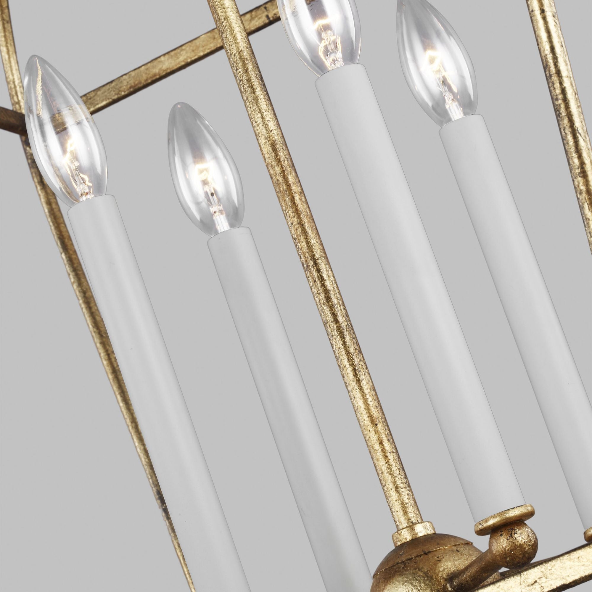 Chapman & Myers Stonington Medium Lantern in Antique Gild