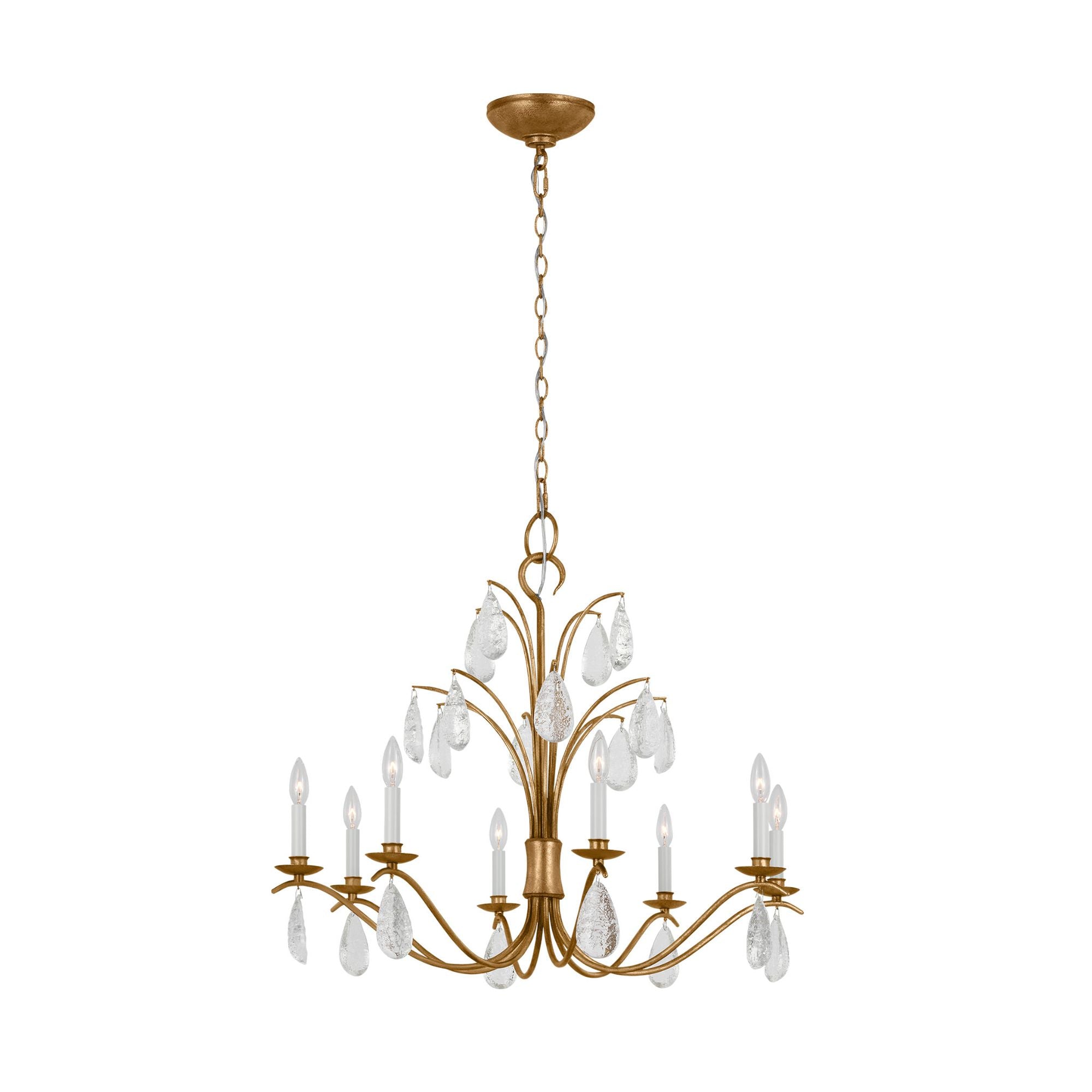 Chapman & Myers Shannon Large Chandelier in Antique Gild