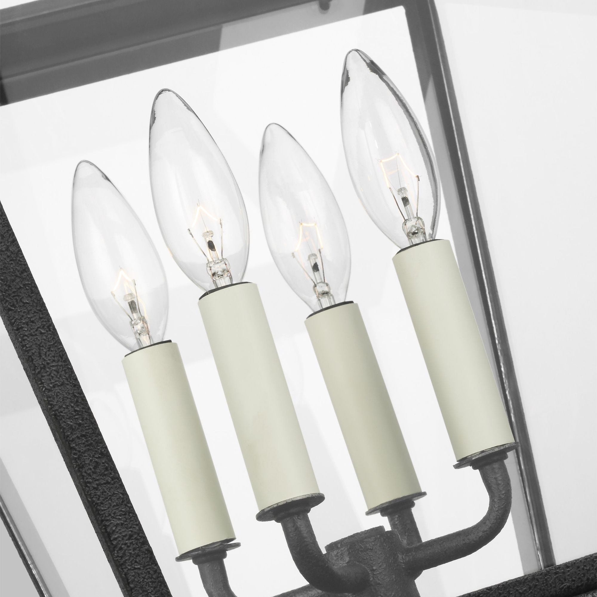 Chapman & Myers Falmouth Post Lantern in Dark Weathered Zinc