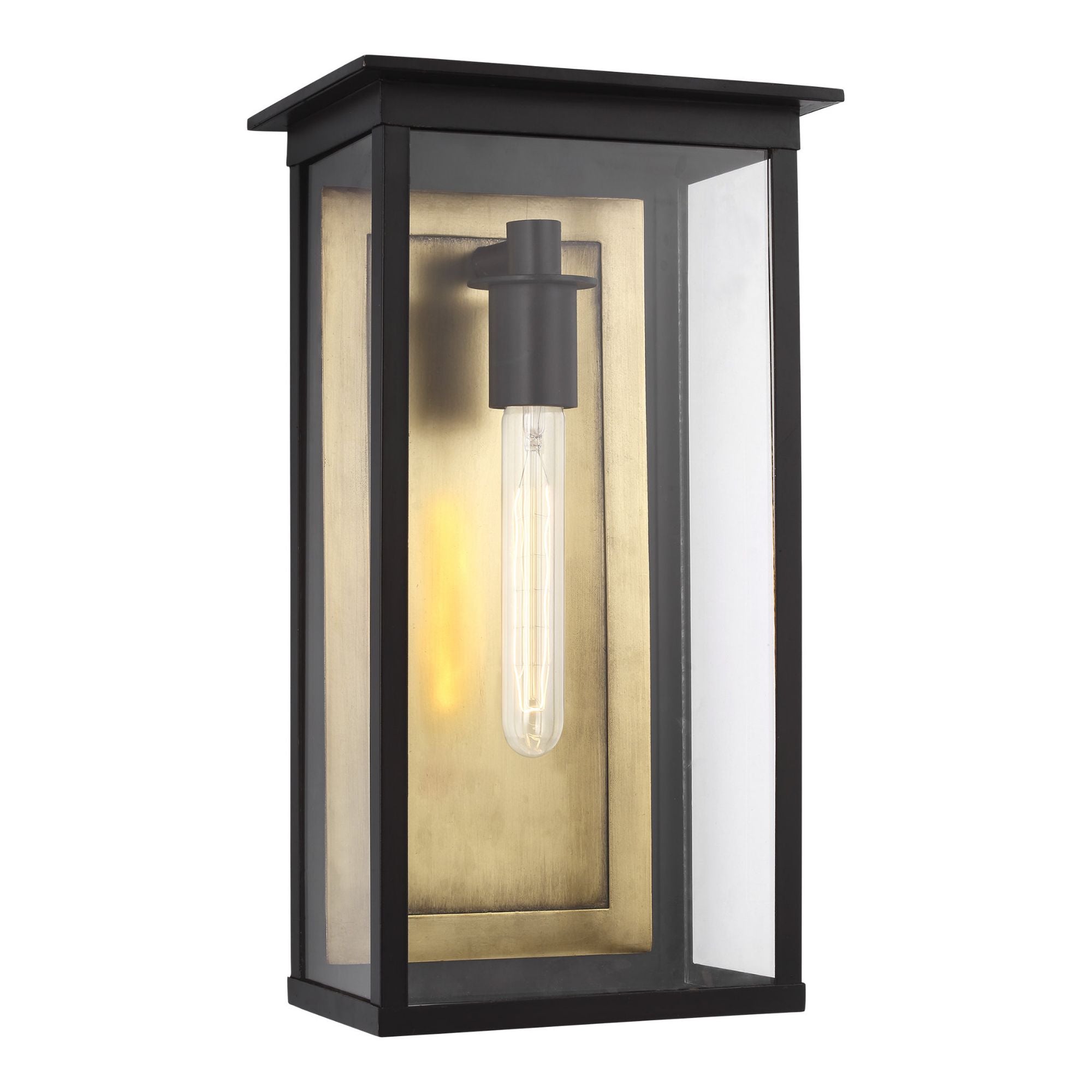 Chapman & Myers Freeport Large Outdoor Wall Lantern in Heritage Copper
