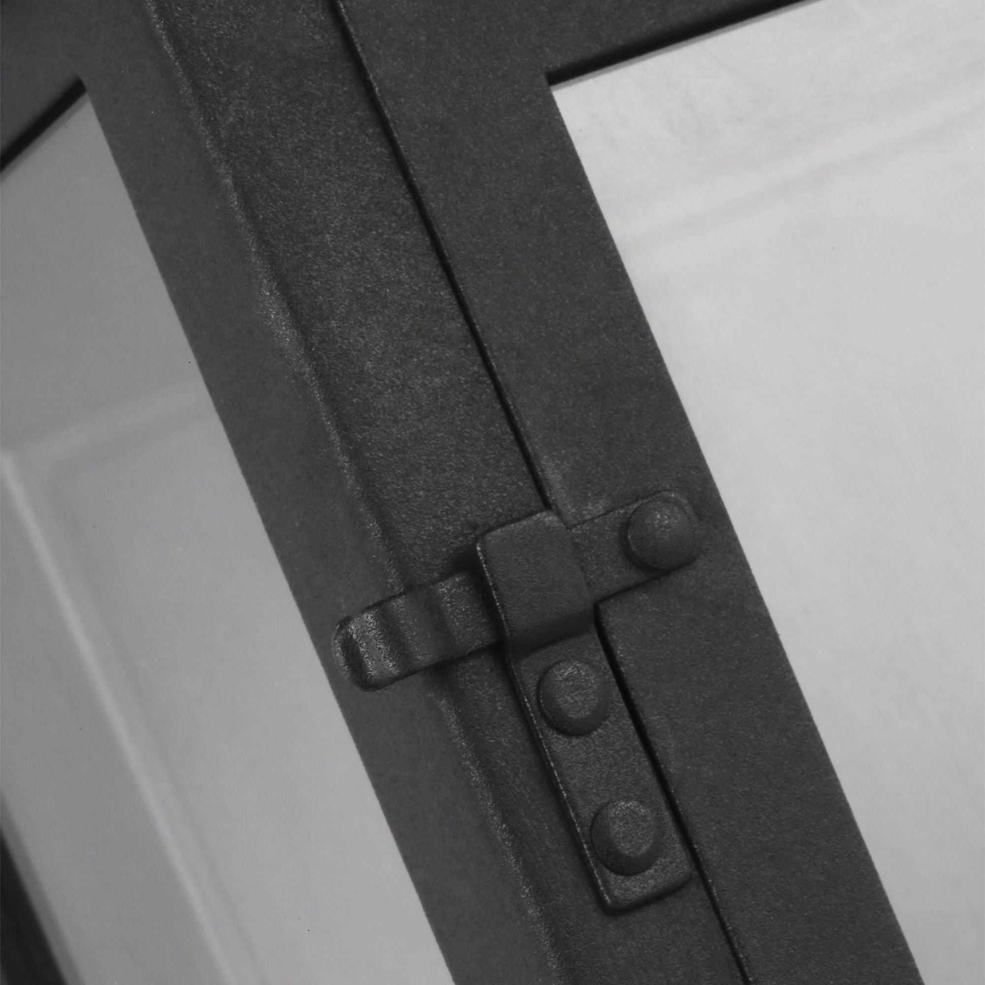 Chapman & Myers Hingham Large Outdoor Wall Lantern in Textured Black