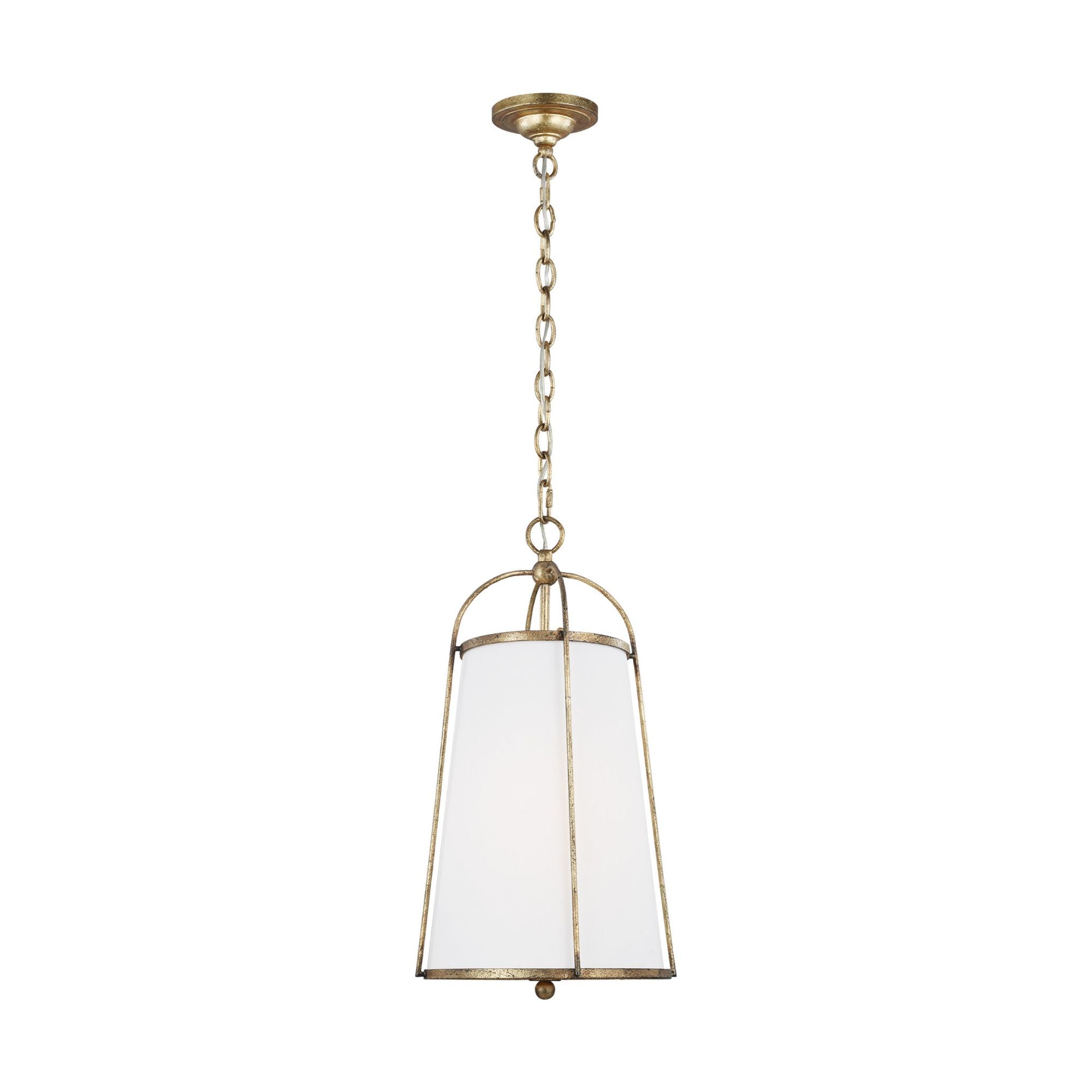 Chapman & Myers Stonington Small Hanging Shade in Antique Gild