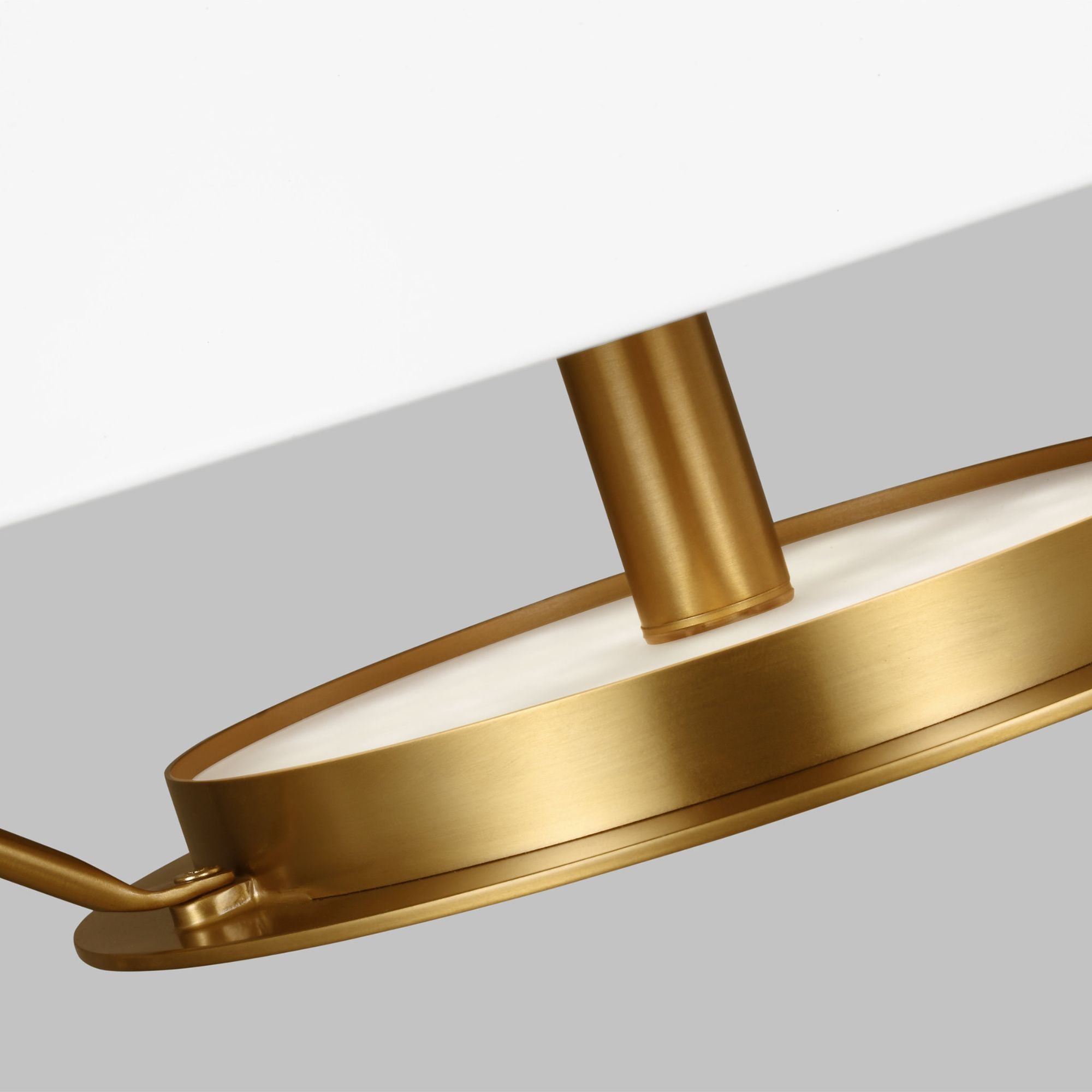 Chapman & Myers Ultra Light Tall Pendant in Burnished Brass