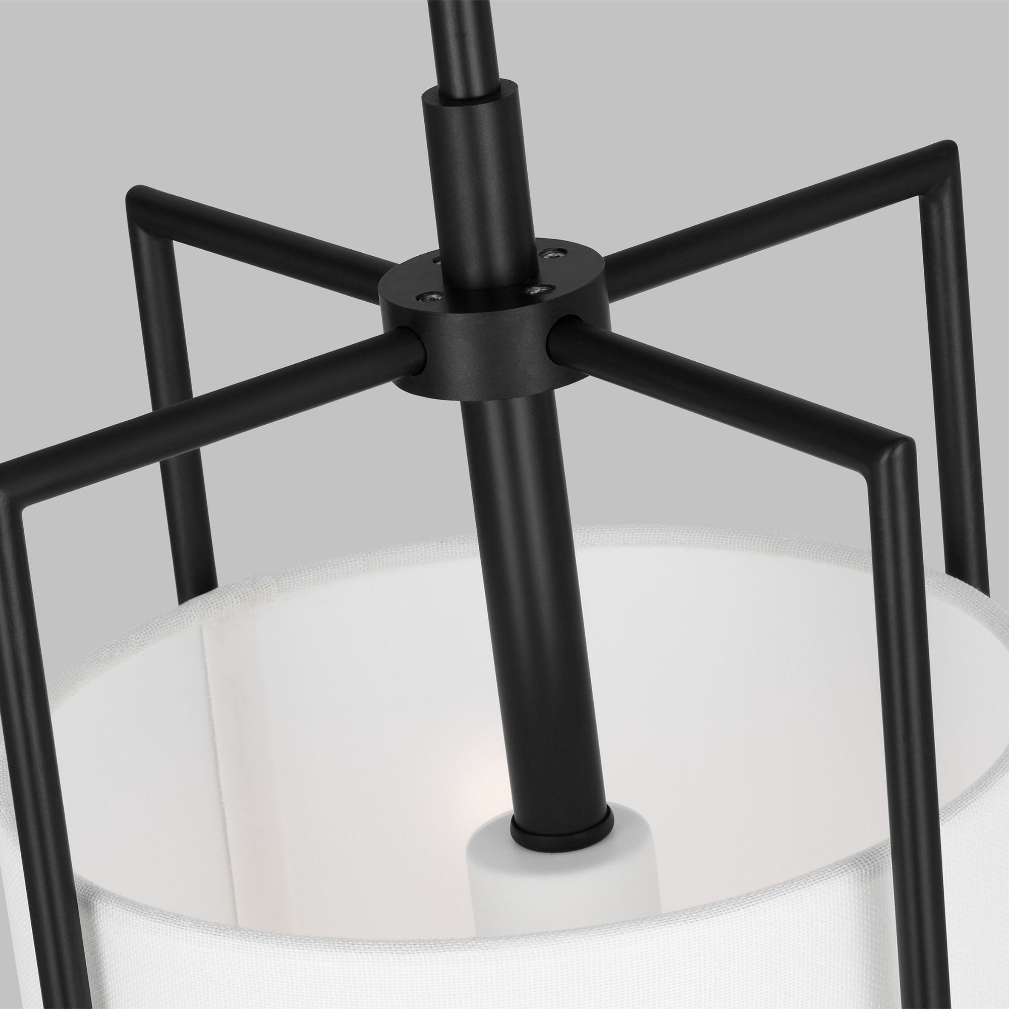 Chapman & Myers Perno Small Hanging Shade in Aged Iron