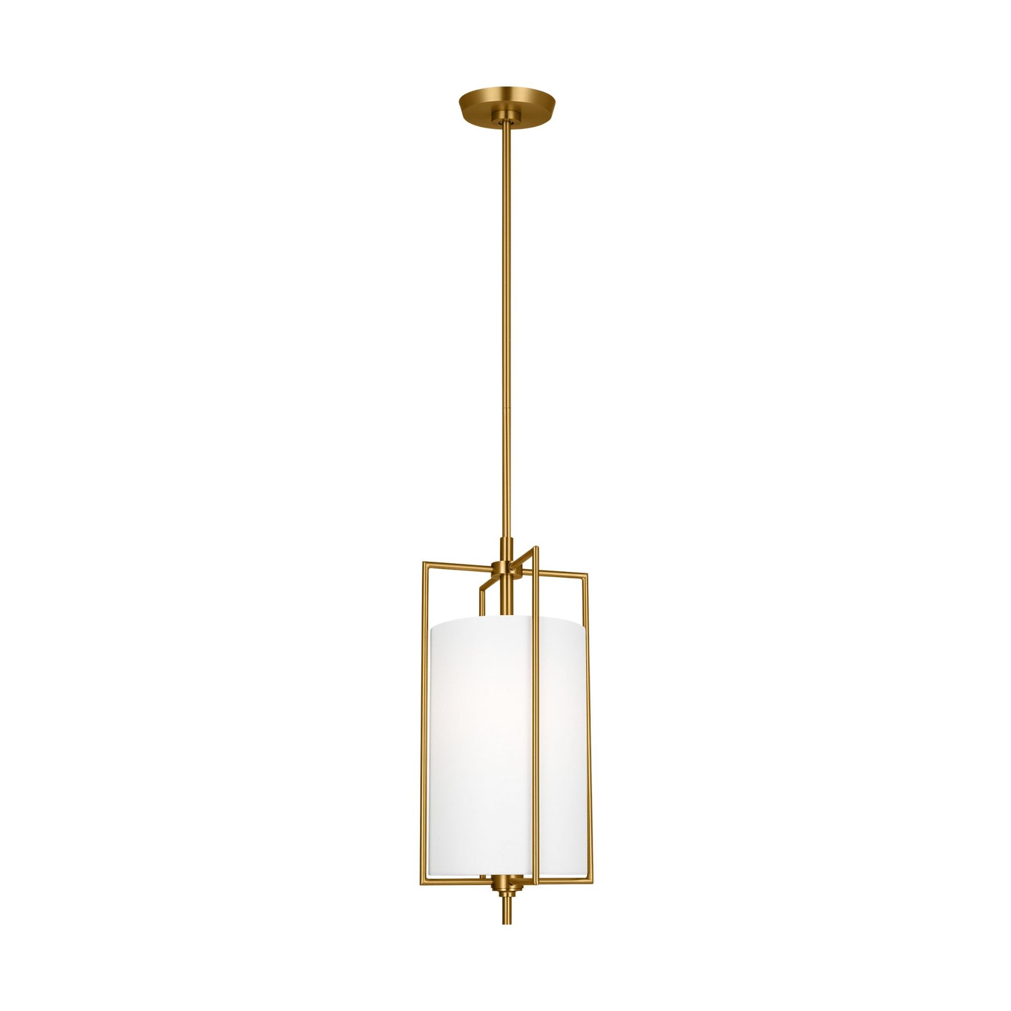 Chapman & Myers Perno Small Hanging Shade in Burnished Brass