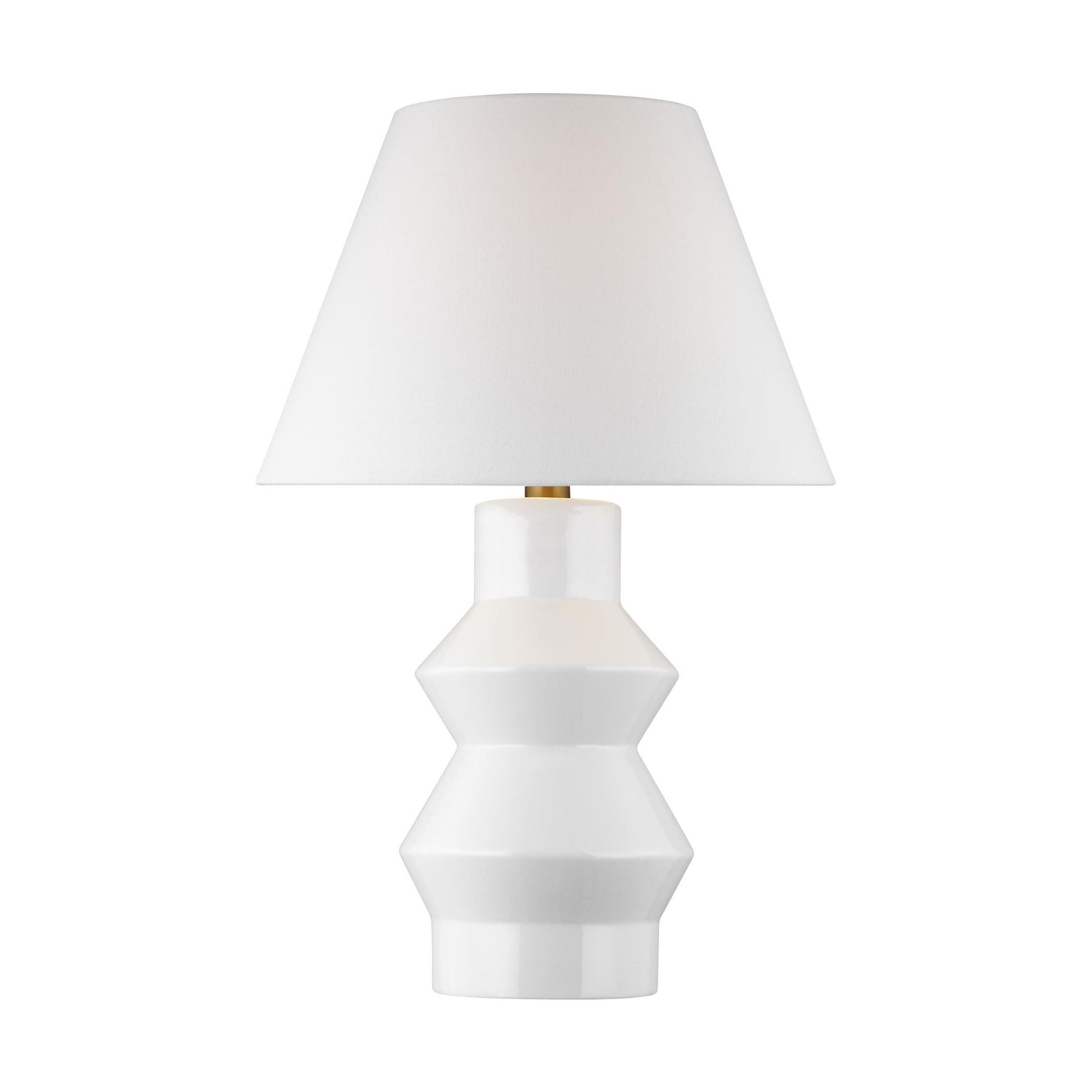 Chapman & Myers Abaco Large Table Lamp in Arctic White