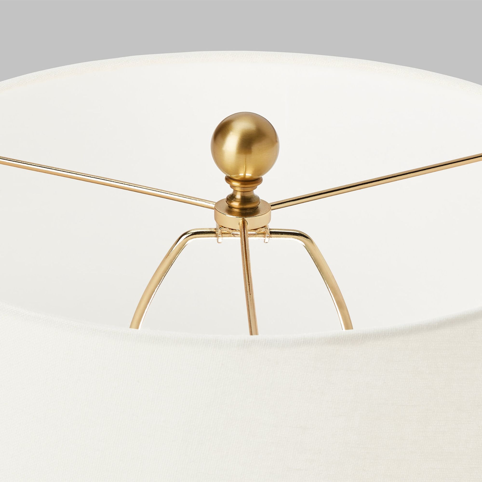 Chapman & Myers Waveland Table Lamp in Porous White