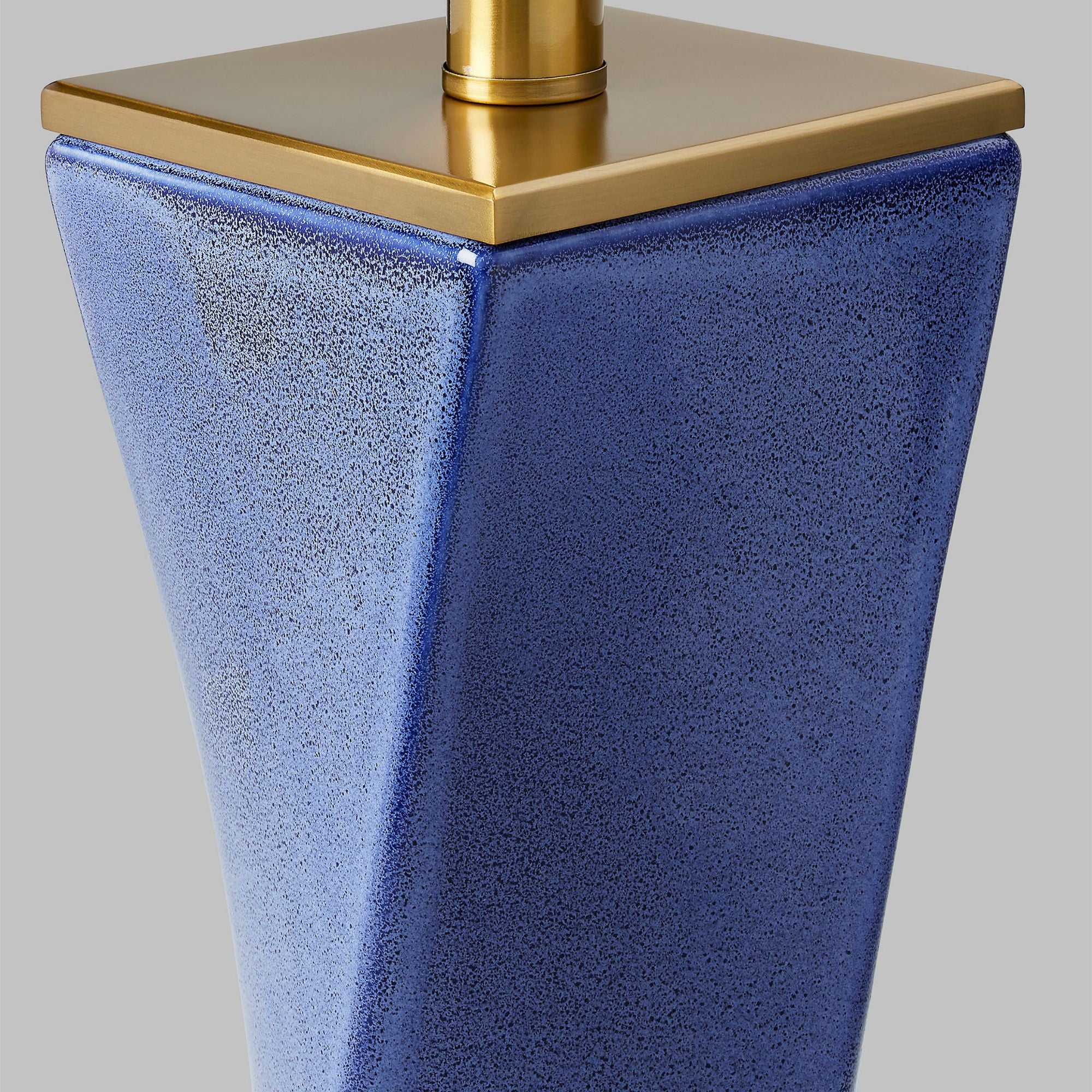 Chapman & Myers Lagos Table Lamp in Frosted Blue