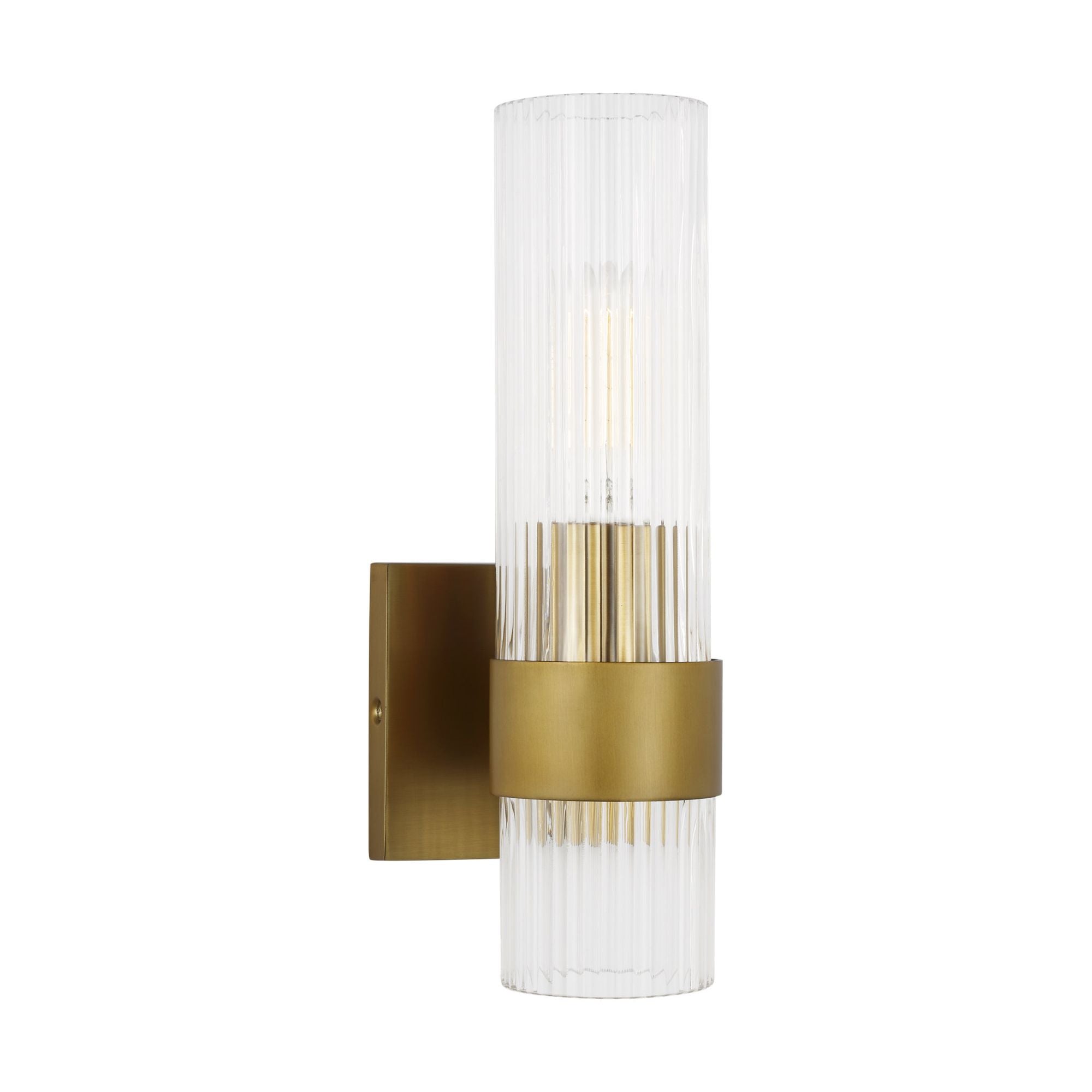 Chapman & Myers Geneva Sconce in Burnished Brass