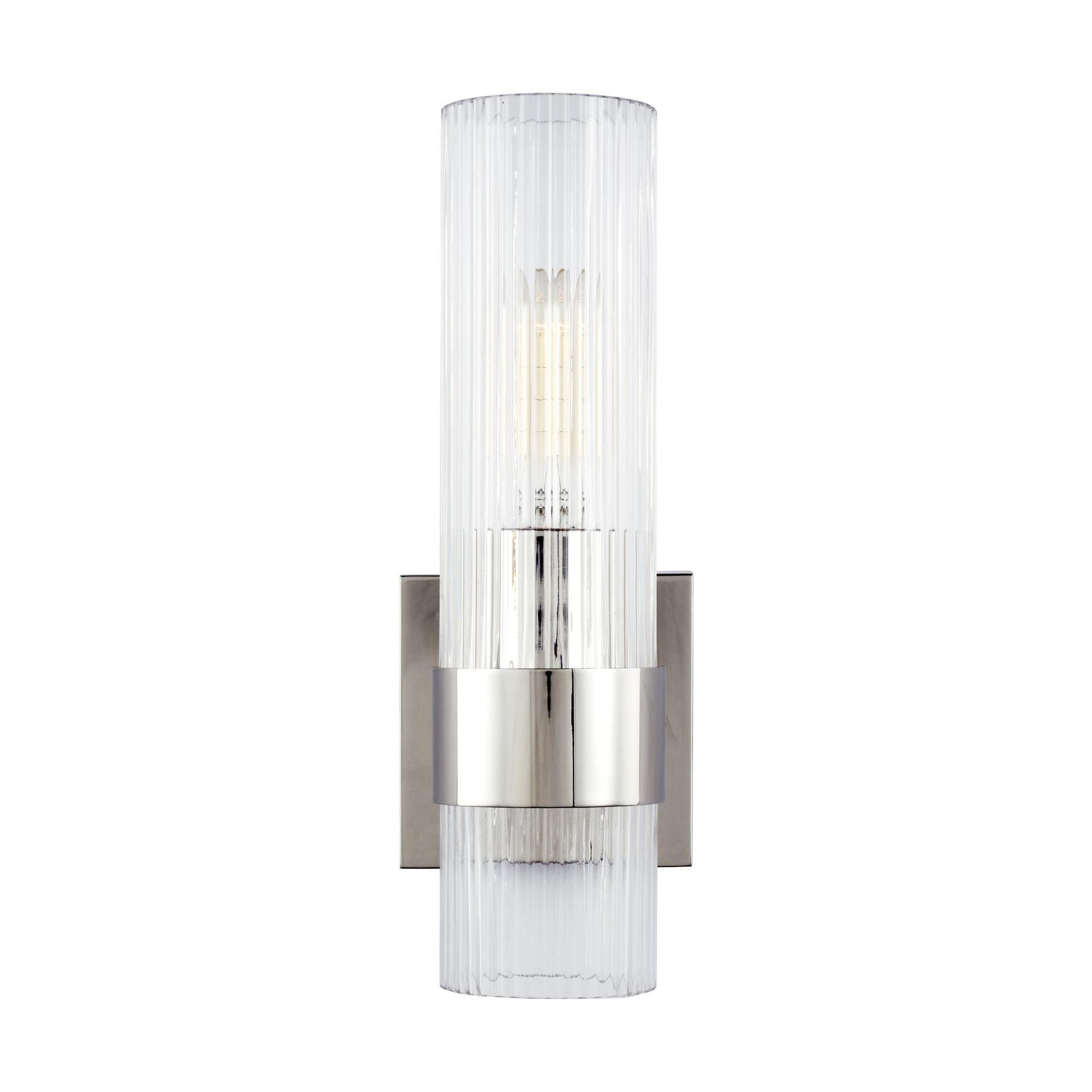 Chapman & Myers Geneva Sconce in Polished Nickel