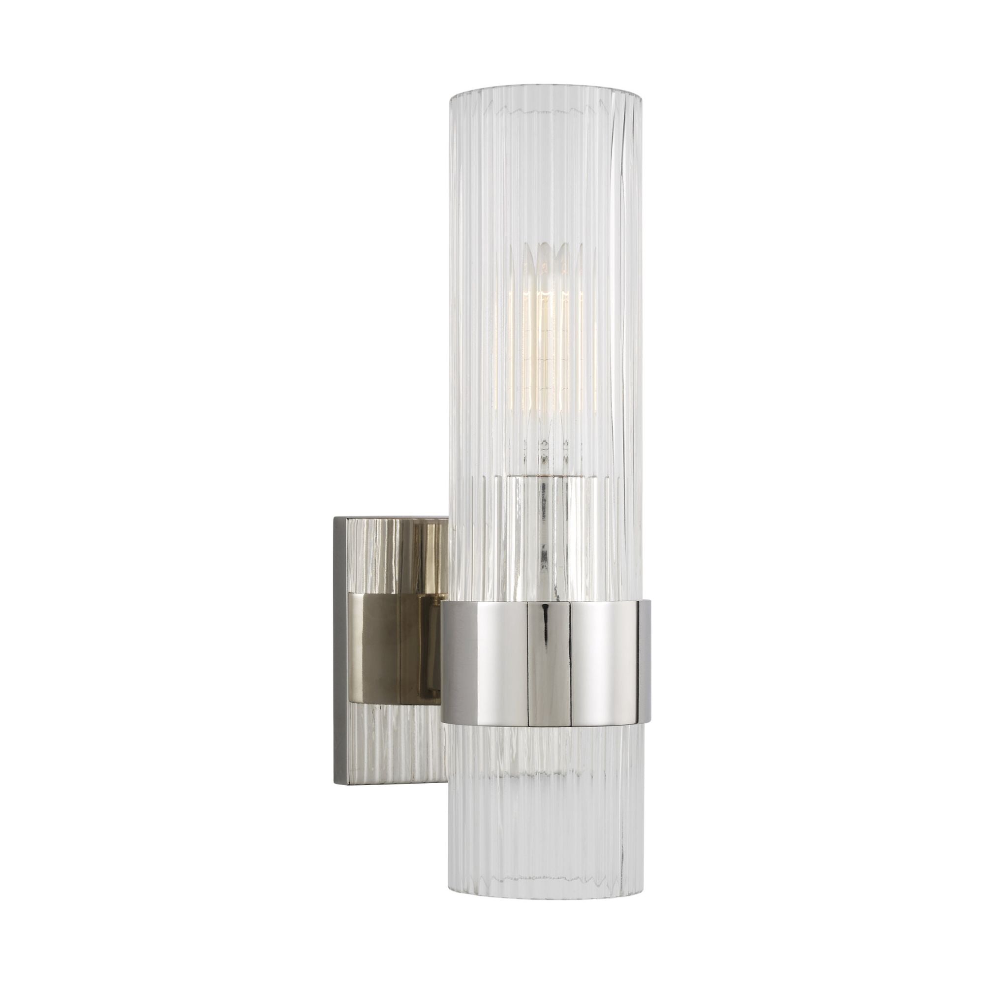 Chapman & Myers Geneva Sconce in Polished Nickel